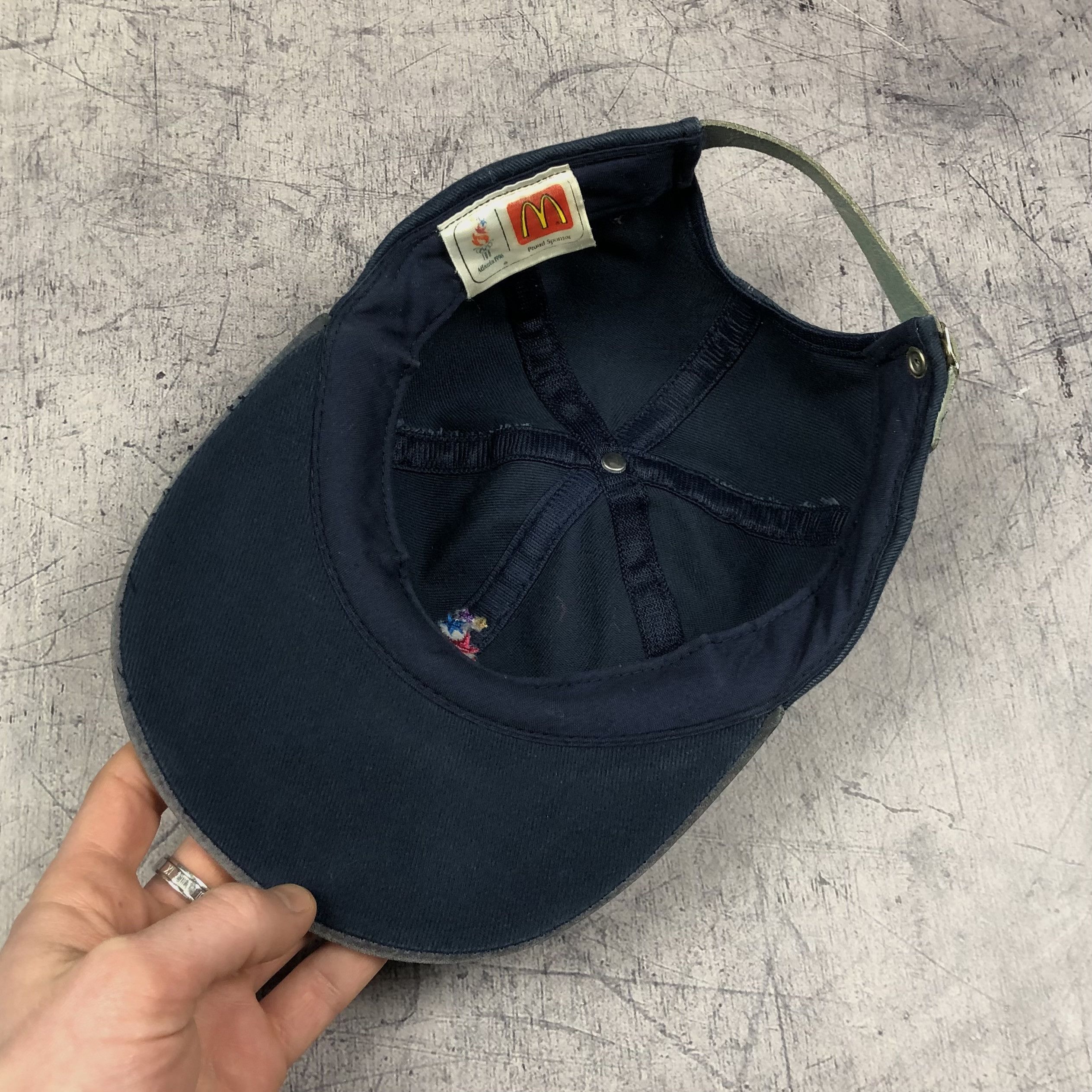 Vintage 1996 Atlanta Olympic Game Cap Size ONE SIZE - 8 Thumbnail