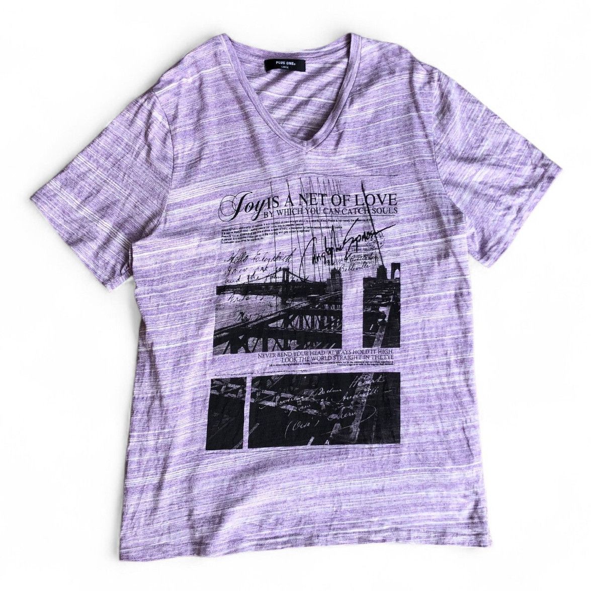 If Six Was Nine 2000s poem Plus One words tee Size US L / EU 52-54 / 3 - 1 Thumbnail
