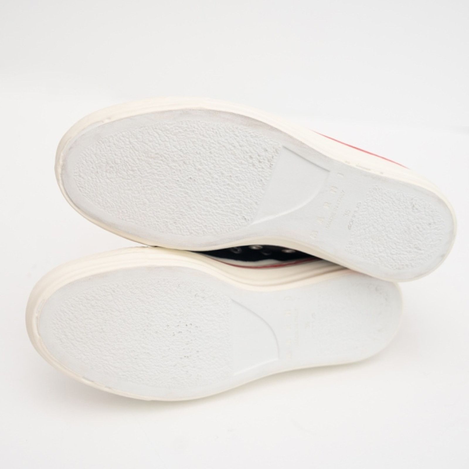 Marni Marni. New! Graffiti Flatform Lace-Up Sneakers. Size US 5 / IT 35 - 9 Thumbnail