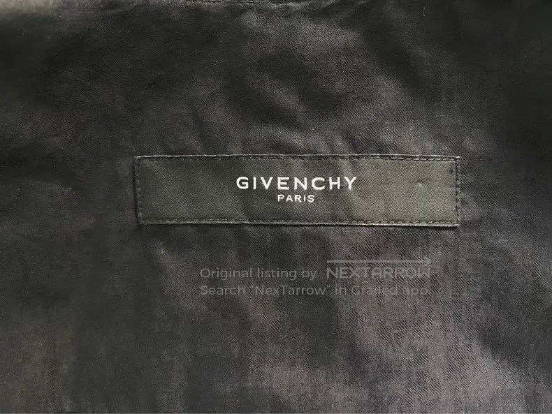 Givenchy Givenchy Black Double Collar Shirt Size US XS / EU 42 / 0 - 3 Thumbnail