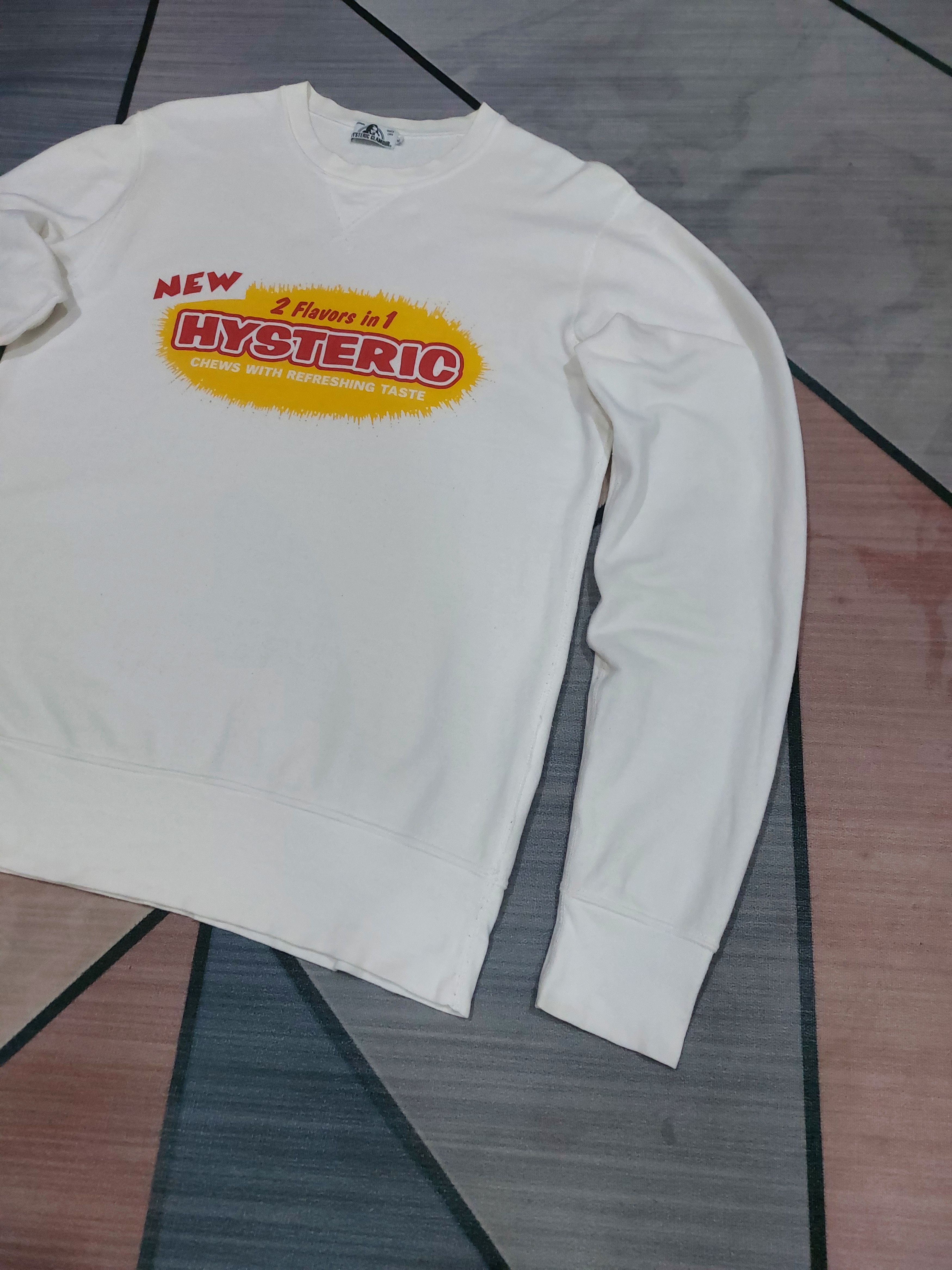Hysteric Glamour HYSTERIC GLAMOUR 2 FLAVORS IN 1 SWEATSHIRT Size US S / EU 44-46 / 1 - 3 Thumbnail