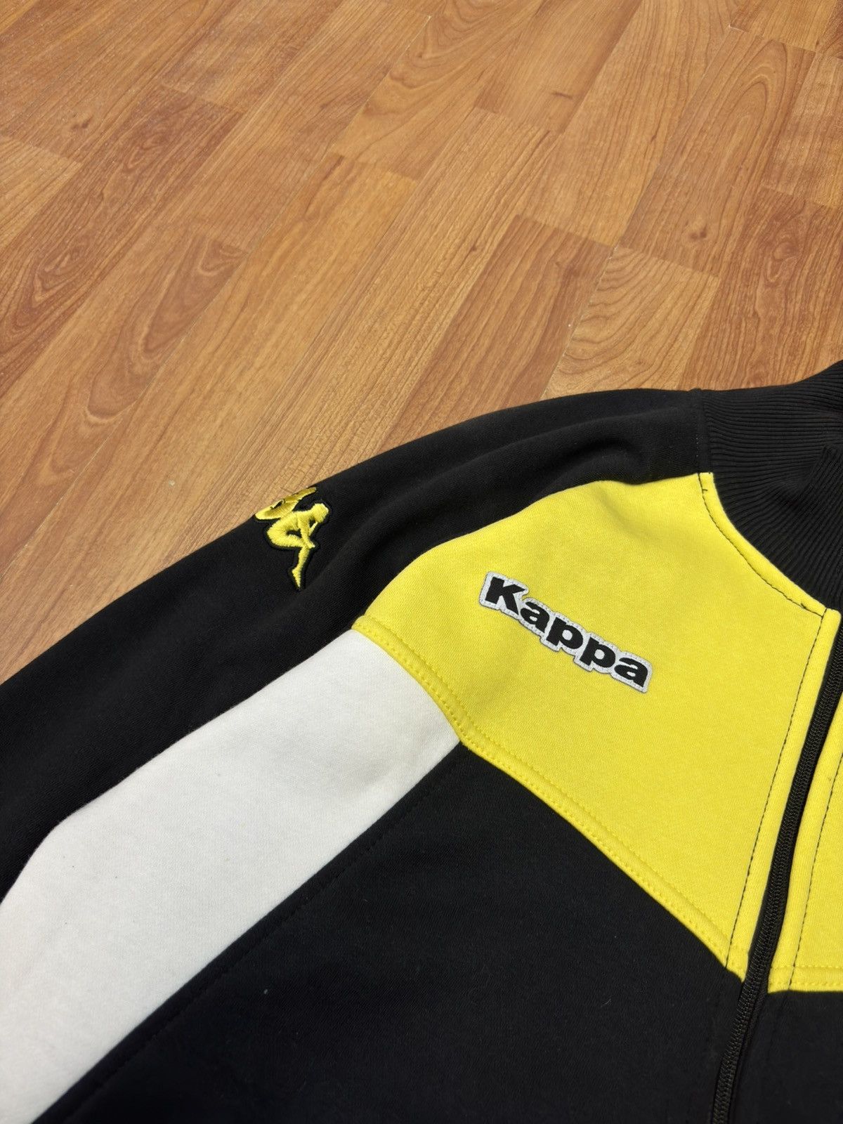 Kappa × Vintage Vintage Kappa Borussia Zipped Track Jacket BVB Dortmund Size US XL / EU 56 / 4 - 2 Thumbnail