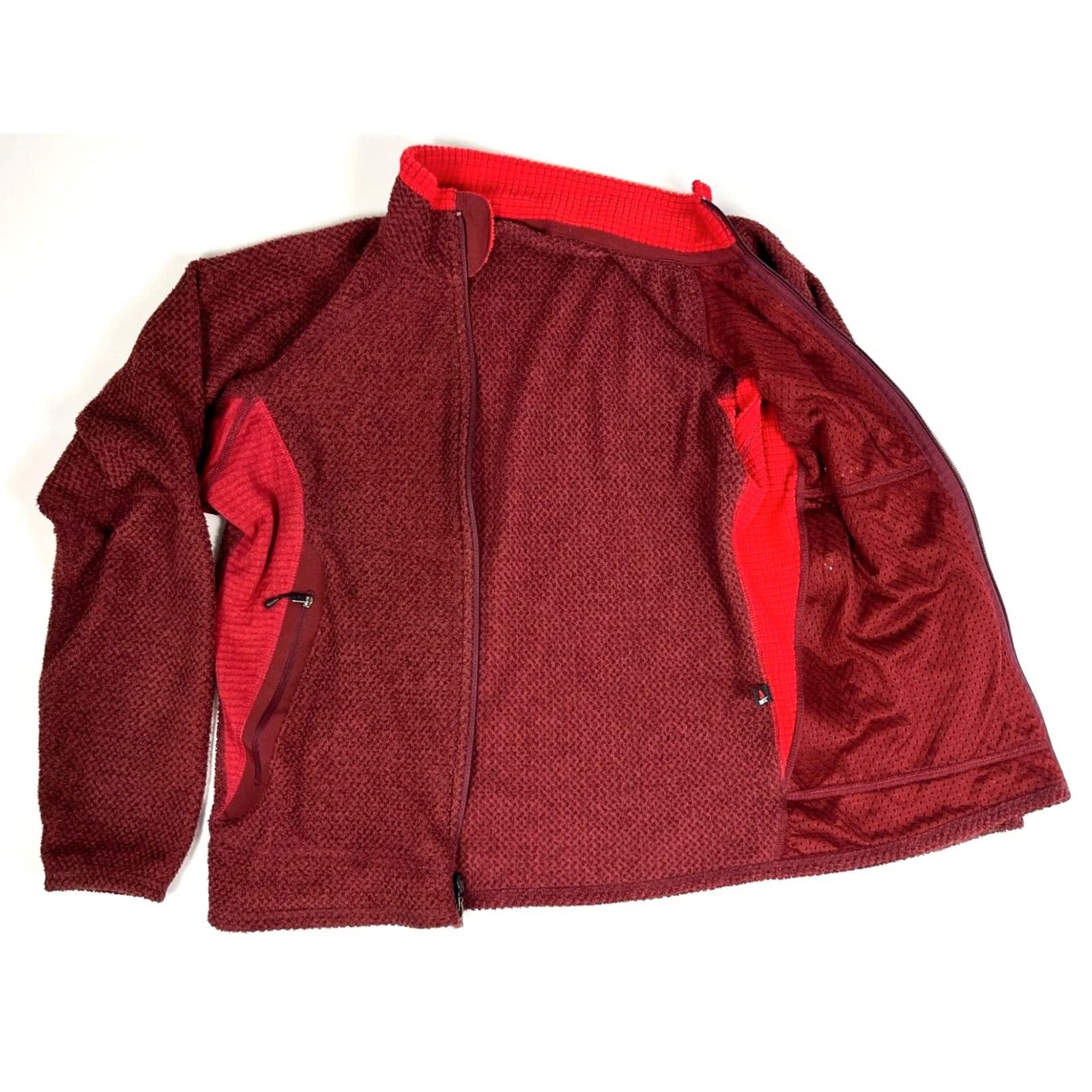 Patagonia VINTAGE Patagonia Women's Polartec Fleece Jacket Full Zip Sz M Red Jacket Womens M Size M / US 6-8 / IT 42-44 - 2 Thumbnail