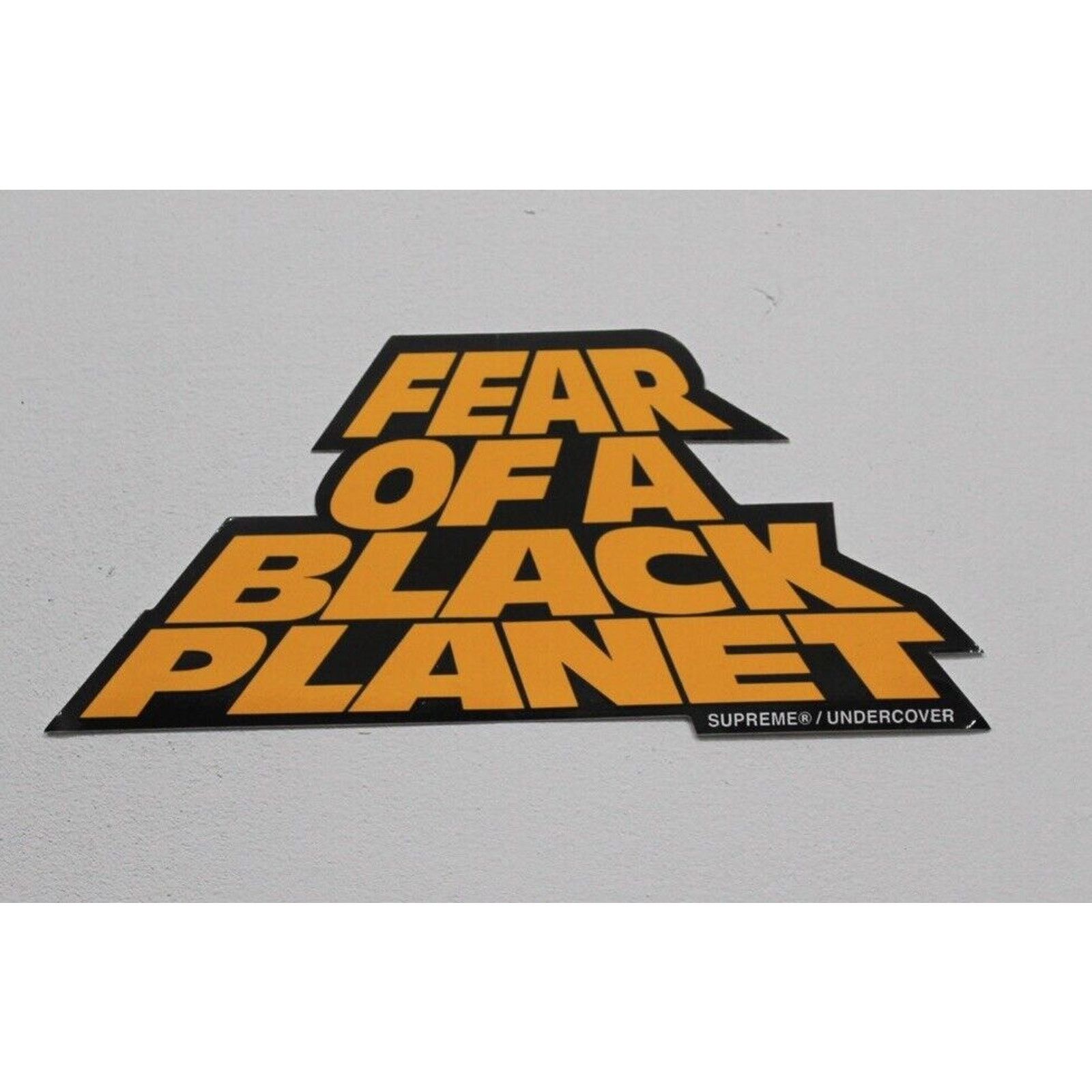 Supreme Supreme Undercover X Public Enemy Black Planet Sticker SS18 Size ONE SIZE - 1 Preview
