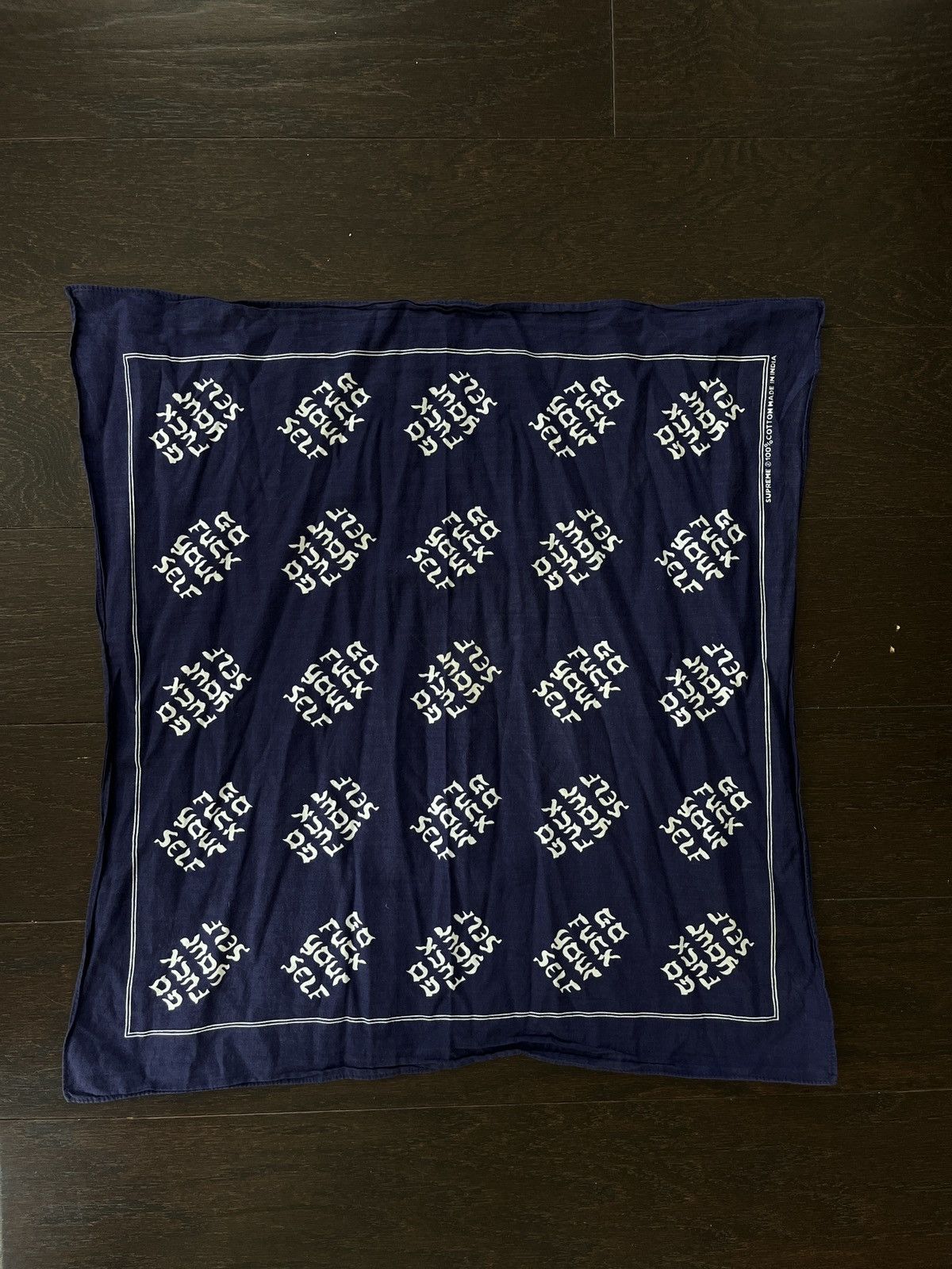 Supreme Fuck bandana