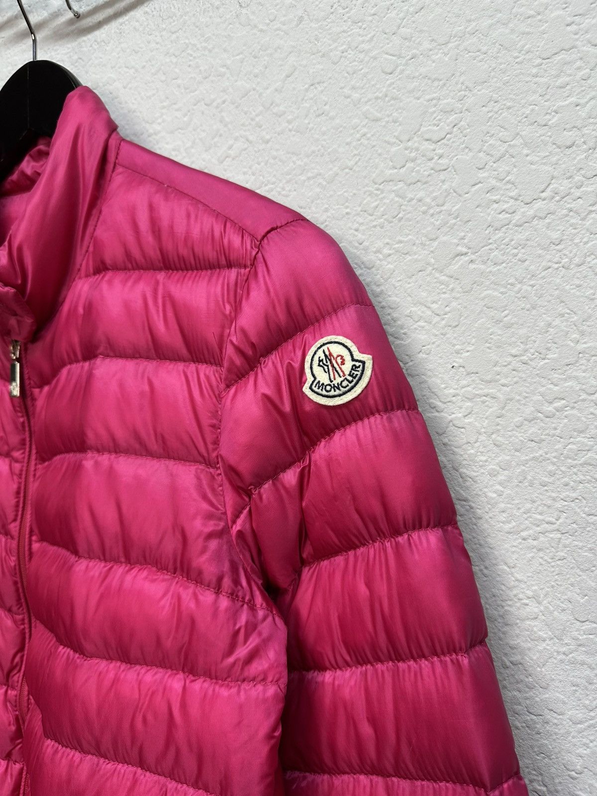 Moncler Moncler Lans Down Puffer Jacket Pink Lightweight Size M / US 6-8 / IT 42-44 - 4 Thumbnail