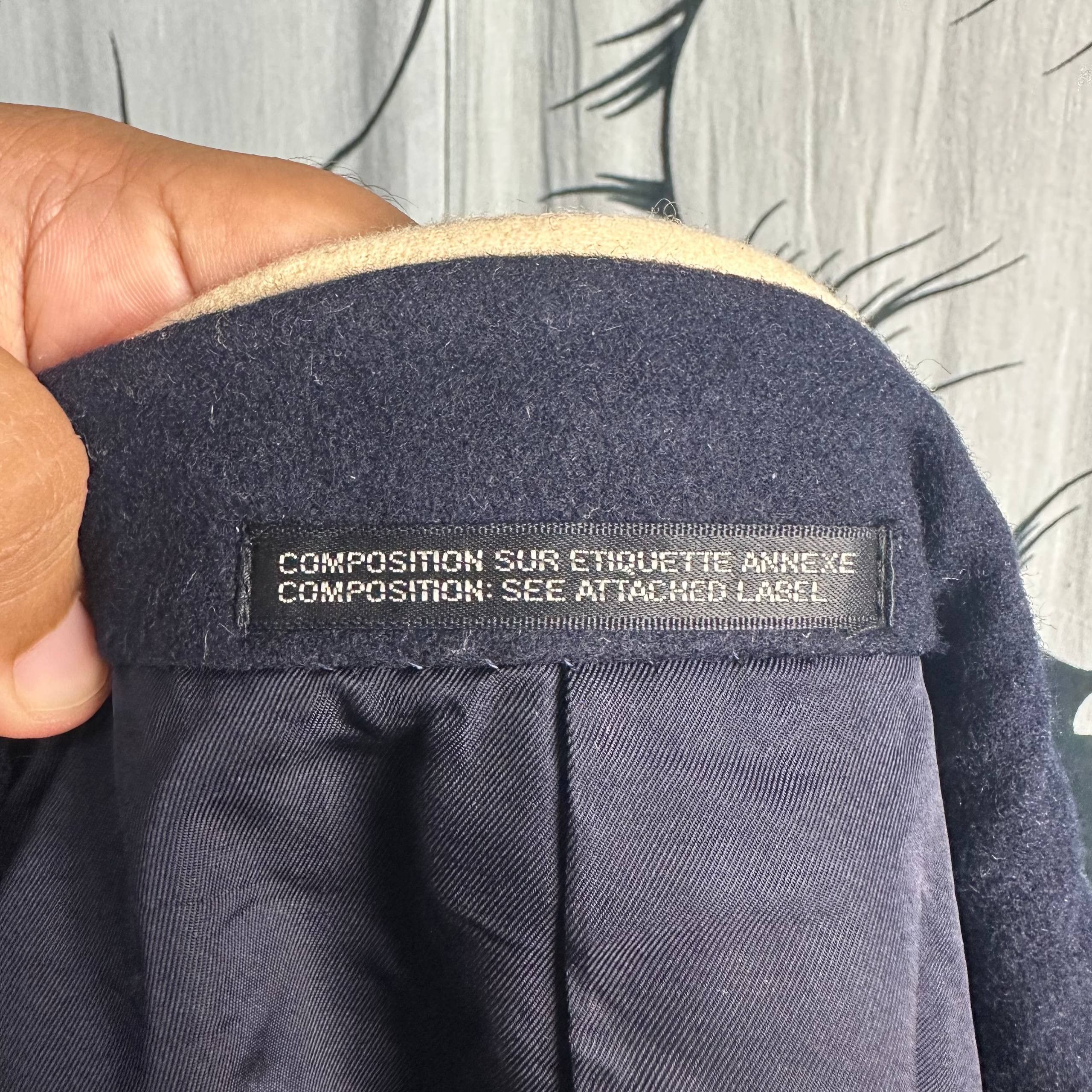 Yohji Yamamoto Vintage Yohji Yamamoto Pour Homme Double Breasted Jacket Size US L / EU 52-54 / 3 - 5 Thumbnail