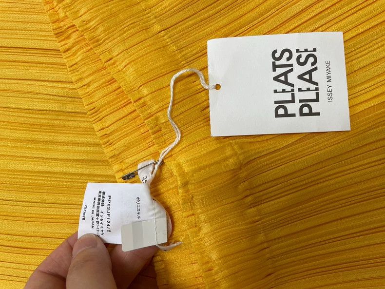 Issey Miyake Issey Miyake Yellow pleated pants Size 25" / US 0 / IT 36 - 6 Thumbnail