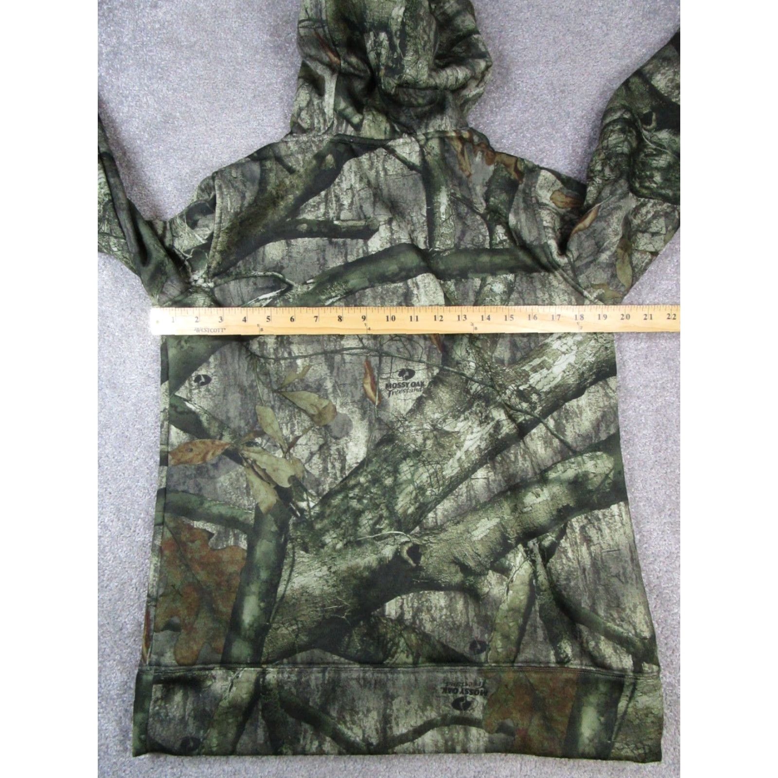 Under Armour Under Armour Hoodie Mens Medium Green Camouflage Mossy Oak Pullover Crew Neck Fleece Gym & Training, Hunting, Walking Mens Size US M / EU 48-50 / 2 - 5 Thumbnail