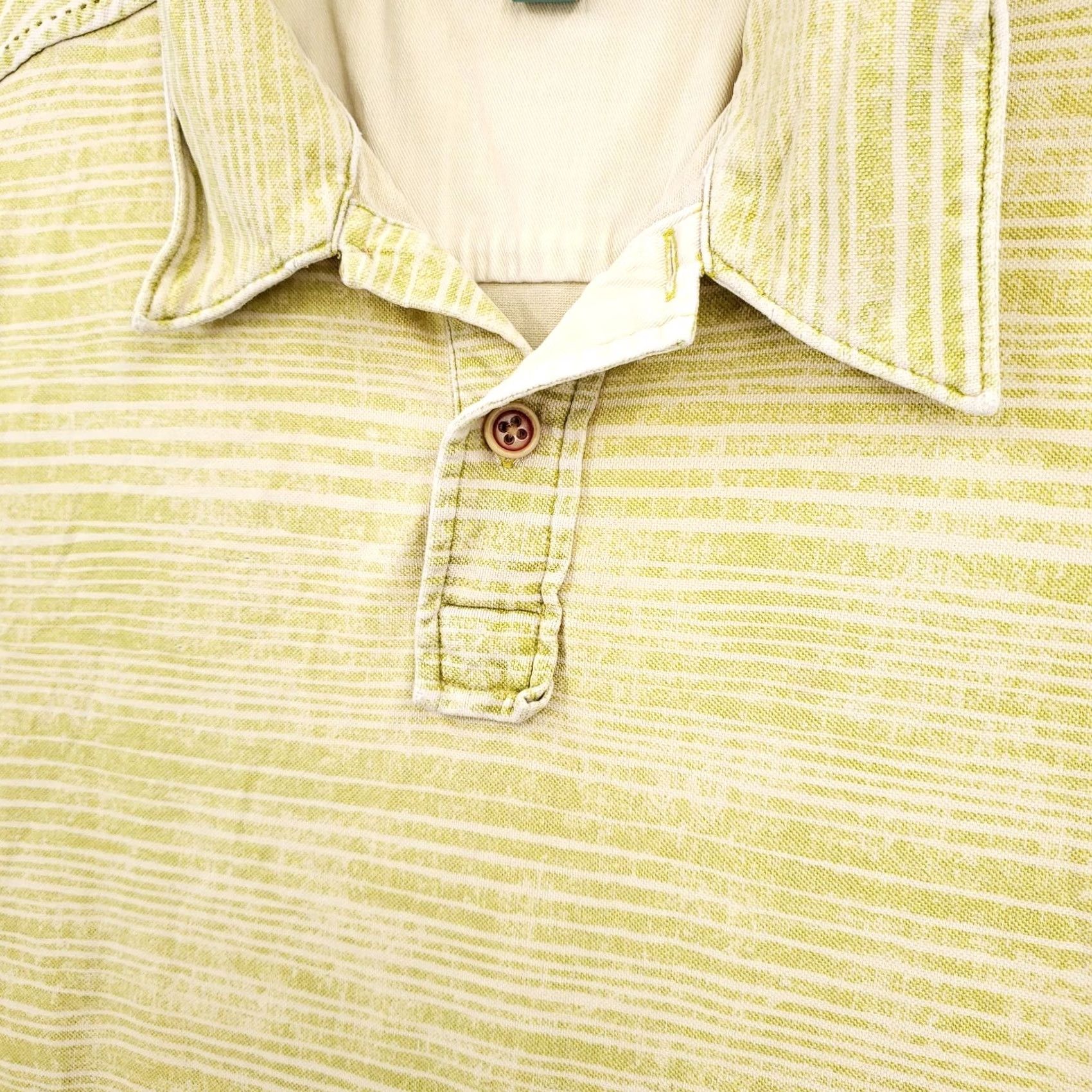 Tommy Bahama Tommy Bahama Relax Polo Shirt Mens XL Yellow Short Sleeve Striped Casual Preppy Shirt Polo Mens XL Yellow Striped Casual Preppy Size US XL / EU 56 / 4 - 4 Thumbnail