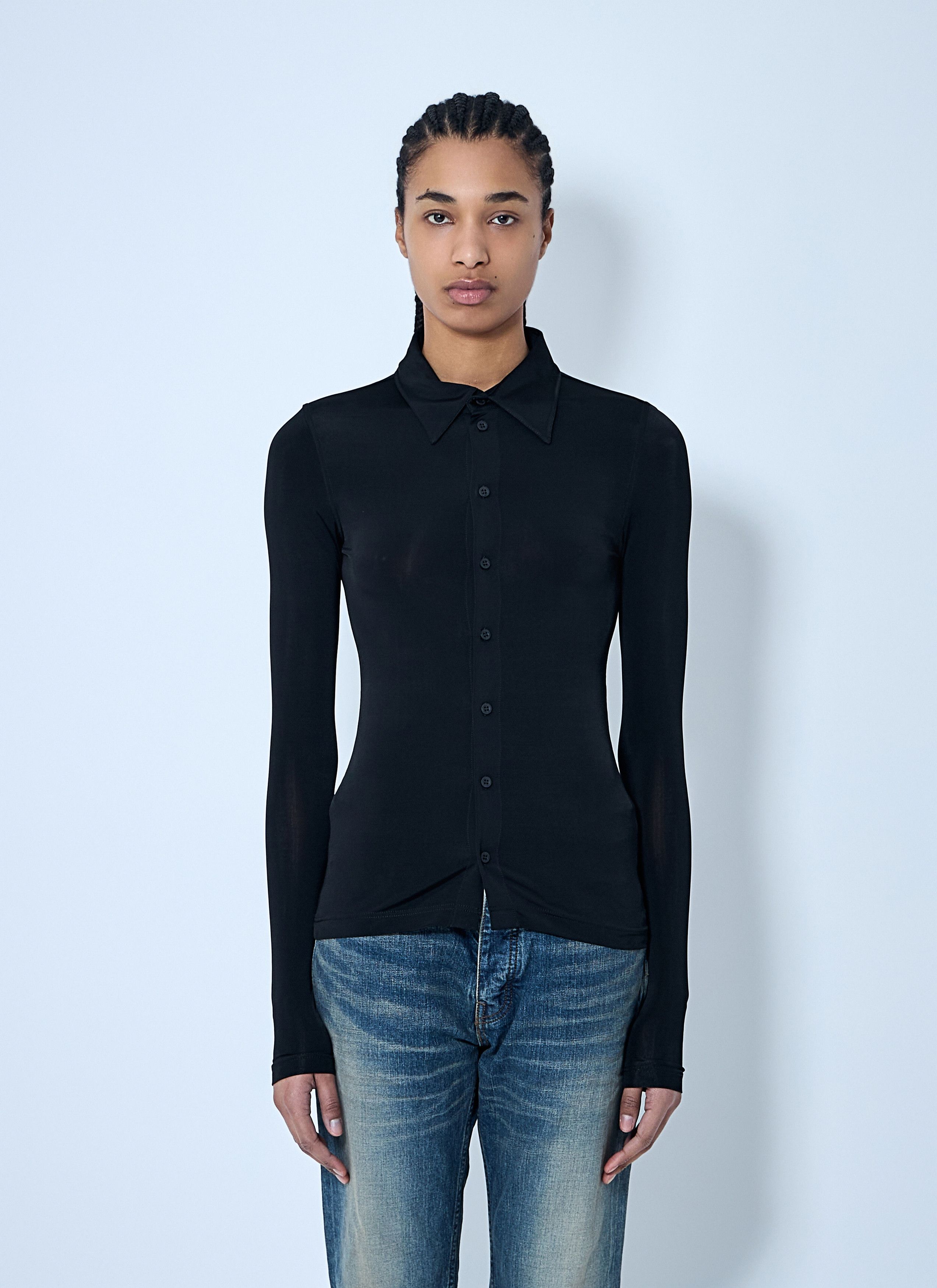 Balenciaga 2011 Nicolas Ghesquière Knit Sleeves Top | Grailed