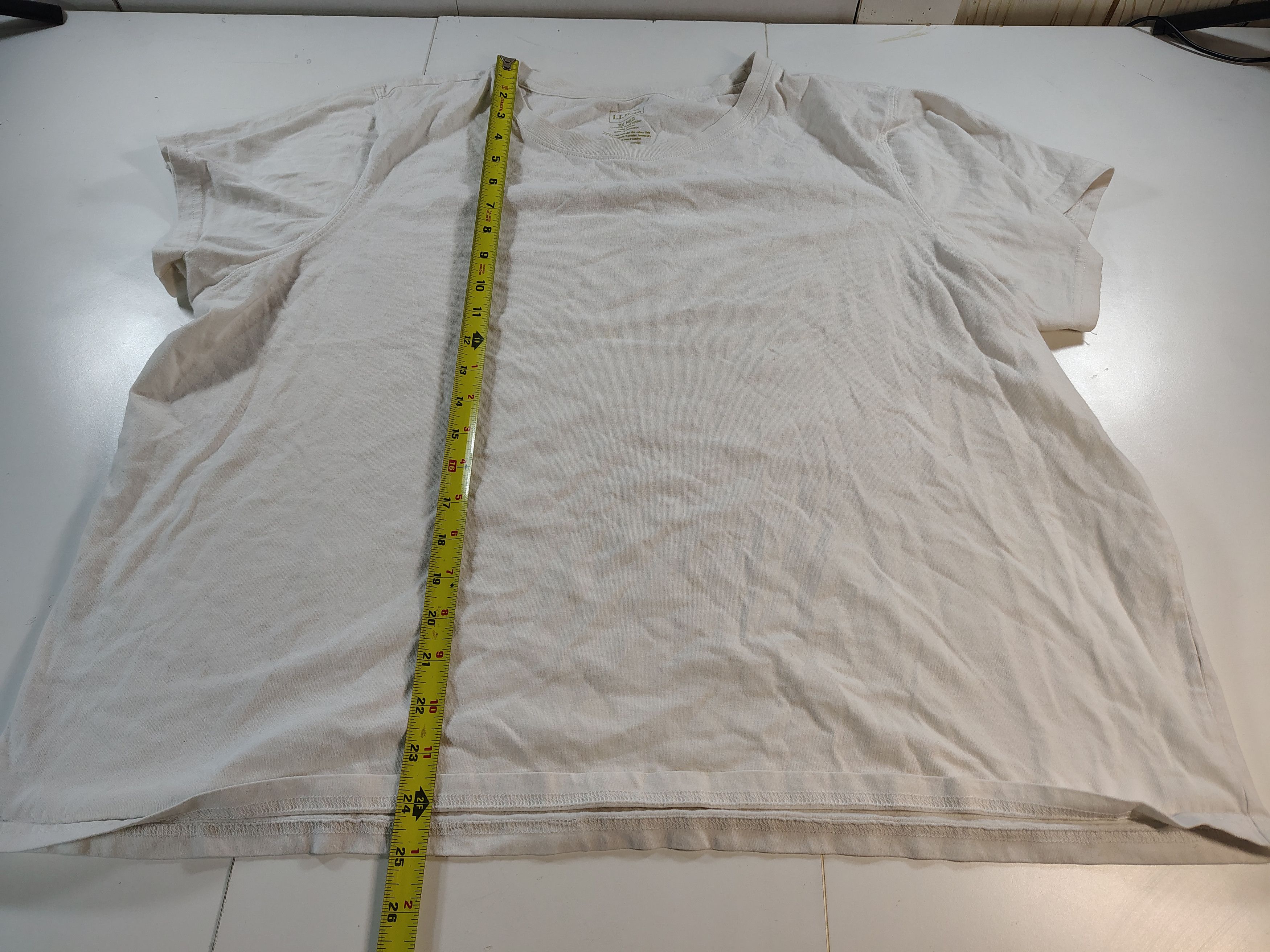 L.L. Bean Women's XXL Plain White Short Sleeve L.L. Bean T-Shirt Size XXL / US 16-18 / IT 52-54 - 5 Thumbnail