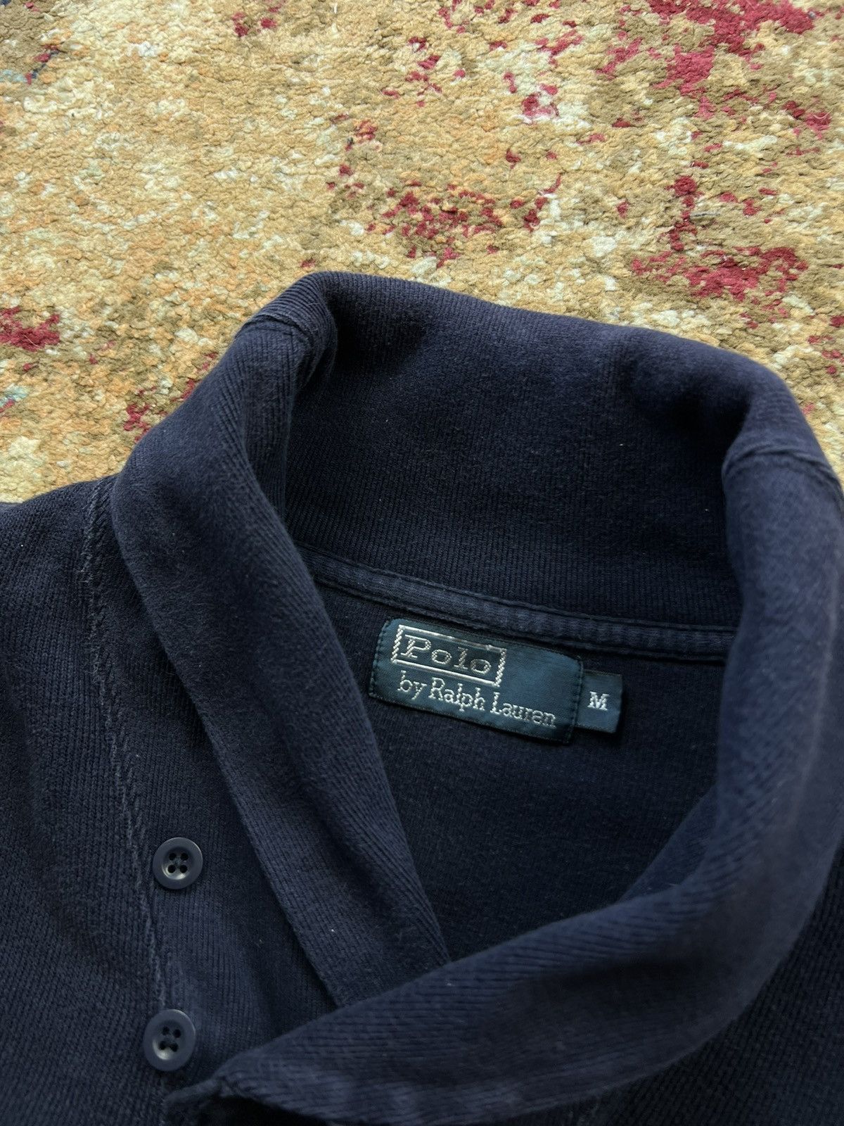 Polo Ralph Lauren × Vintage 🫐 90’s POLO RALPH LAUREN SWEATER Y2K V-NECK Size US M / EU 48-50 / 2 - 3 Thumbnail