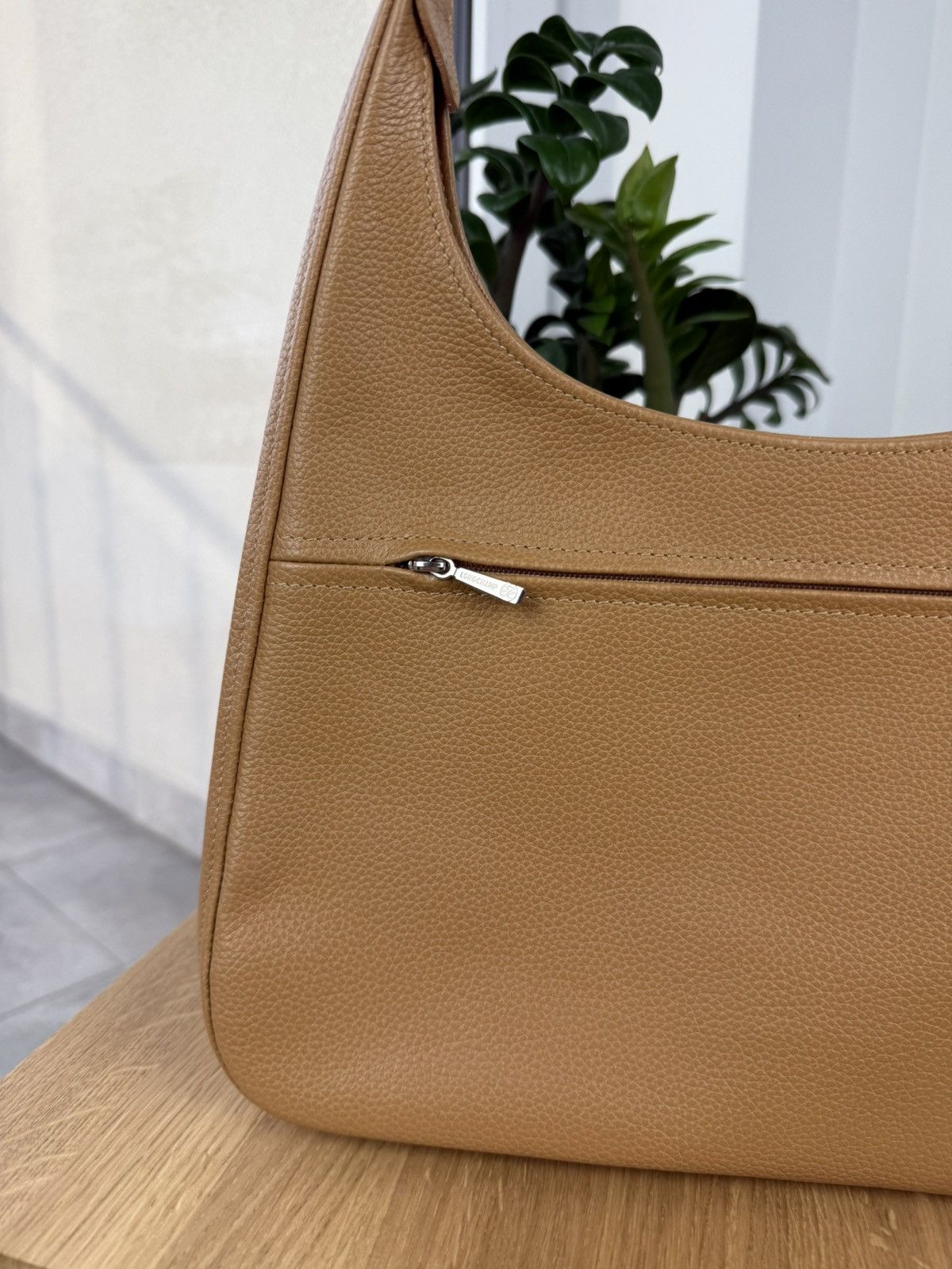 Longchamp Longchamp Shoulder Leather Bag Size ONE SIZE - 8 Thumbnail