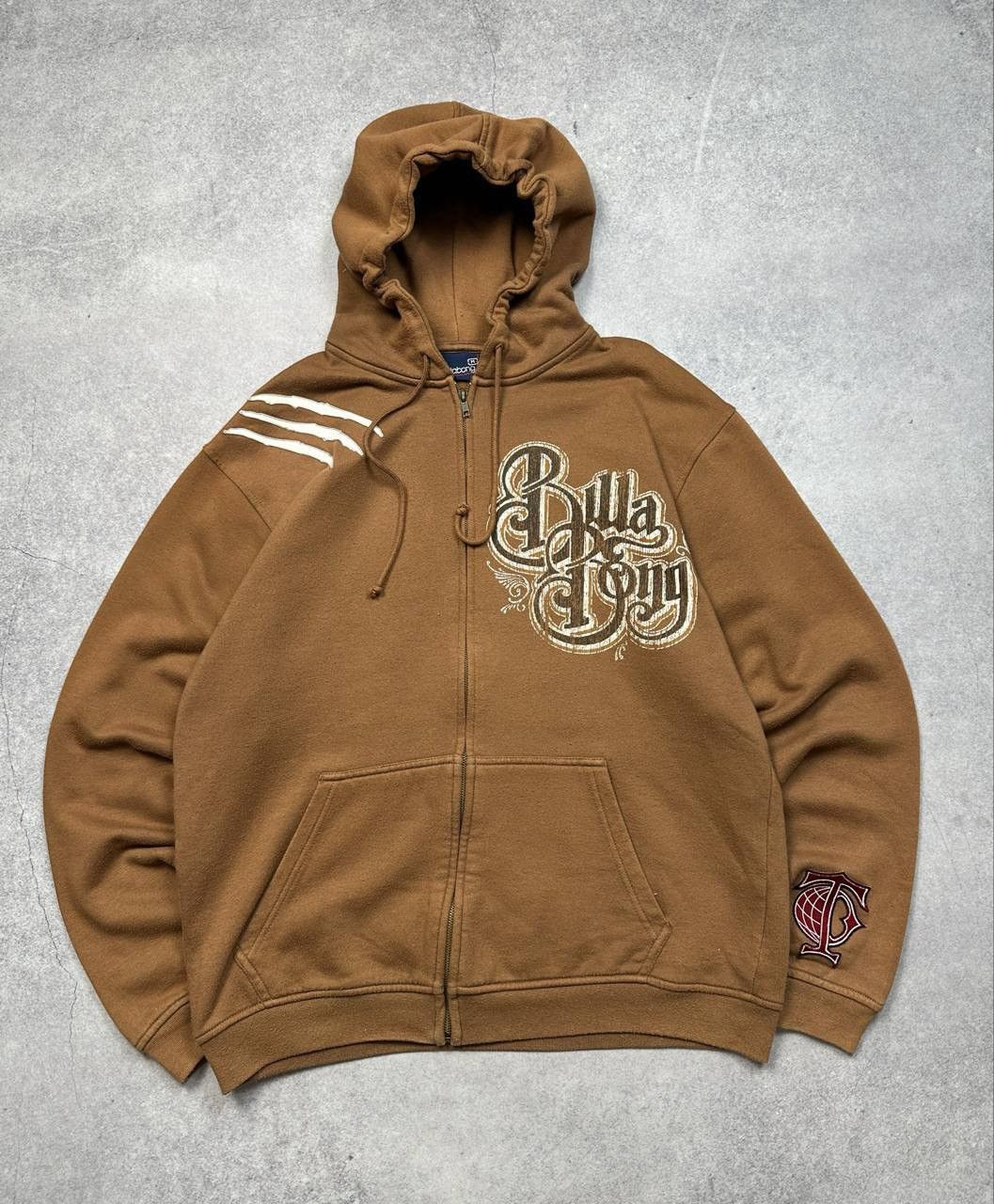 Billabong Vintage Billabong Zip-Up Hoodie, Size M Size US M / EU 48-50 / 2 - 1 Thumbnail