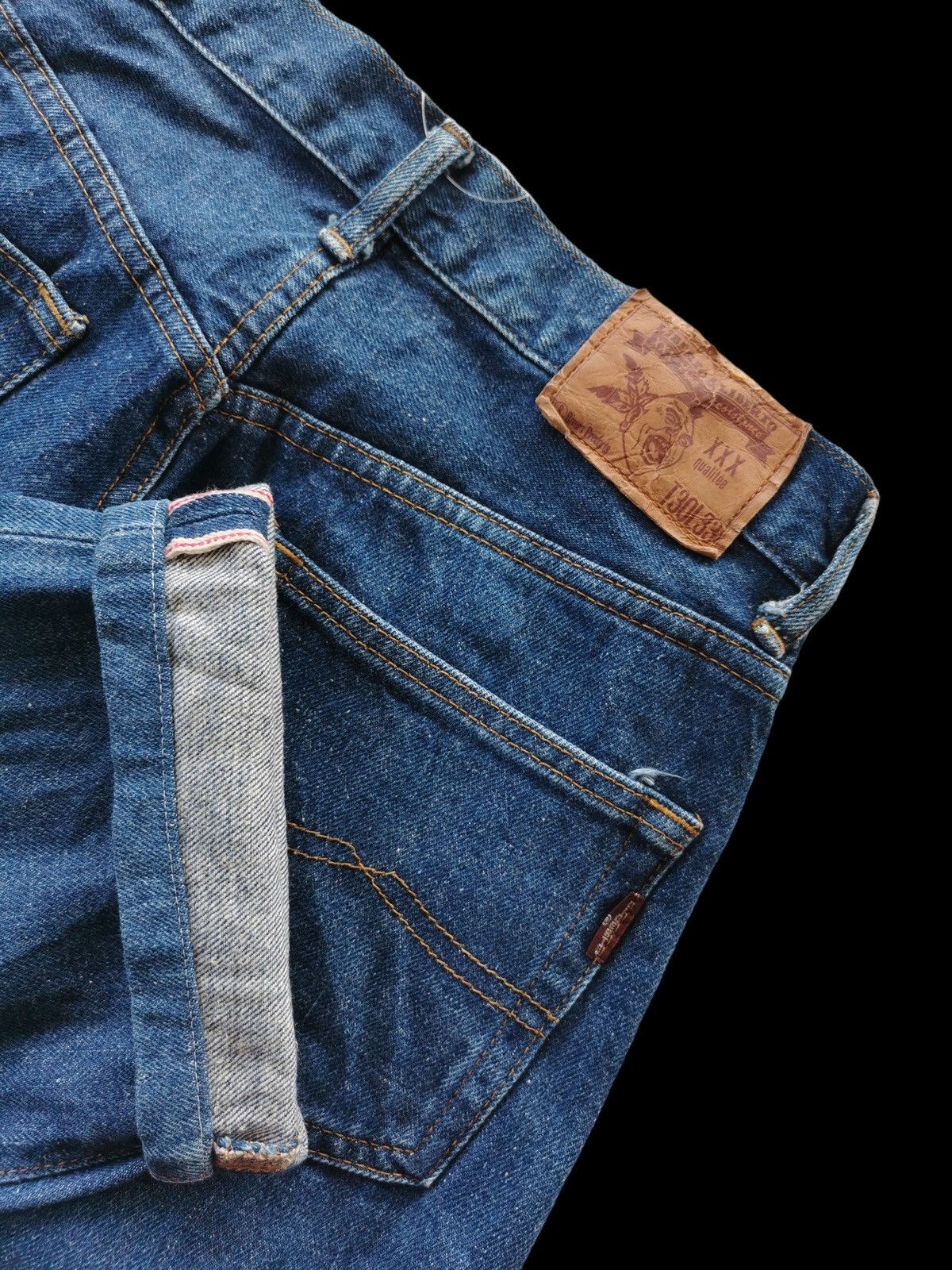Self Edge Liberto Selvedge Denim Jeans Size US 28 / EU 44 - 2 Thumbnail