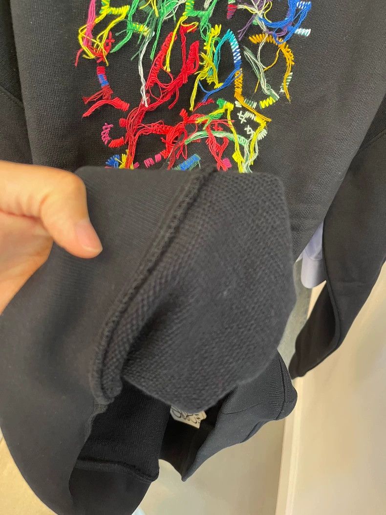 Loewe LOEWE Men's hooded sweatshirt Size US XXL / EU 58 / 5 - 4 Thumbnail