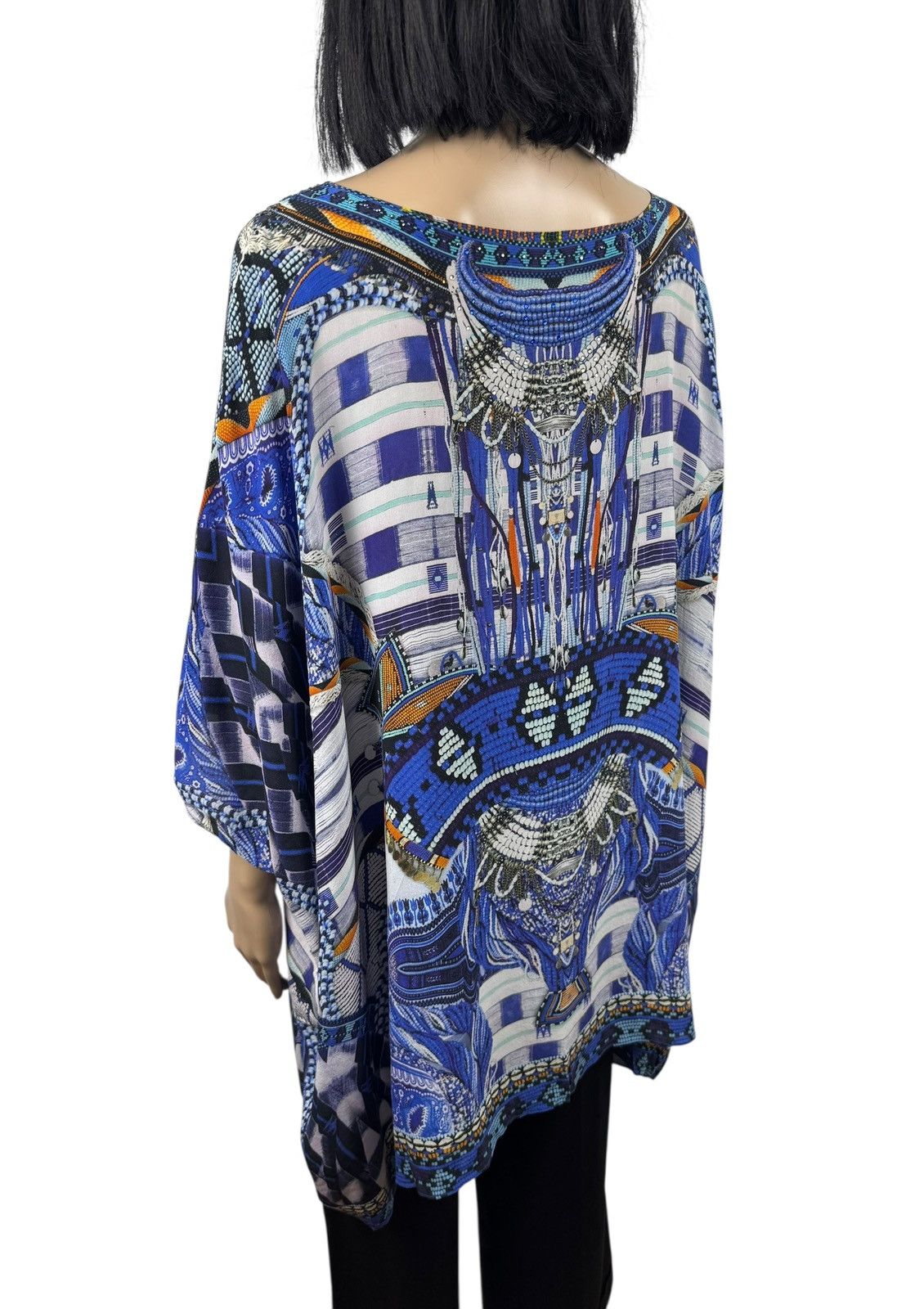 CAMILLA Camilla Silk Printed Tunic Emblished One Size Size ONE SIZE - 8 Thumbnail