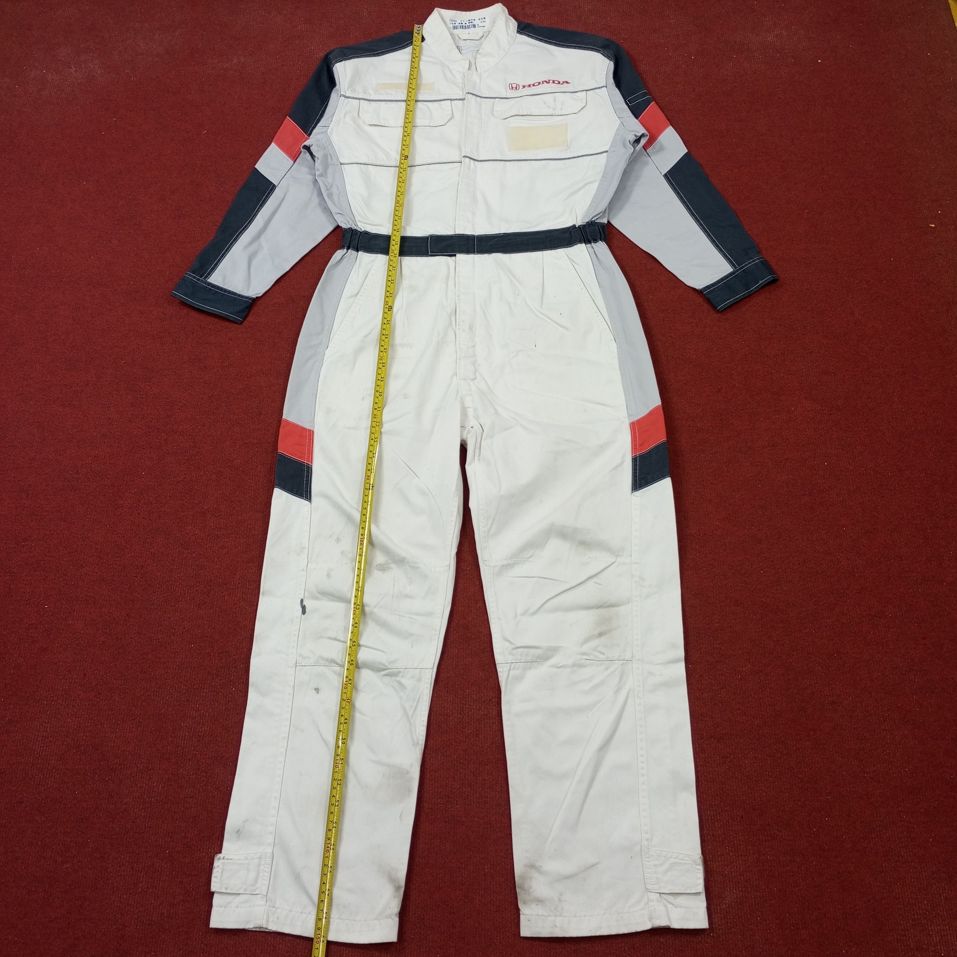 Honda × Vintage Honda Japanese Motorsports Racing Workwear Coverall Jacket Size US M / EU 48-50 / 2 - 7 Thumbnail