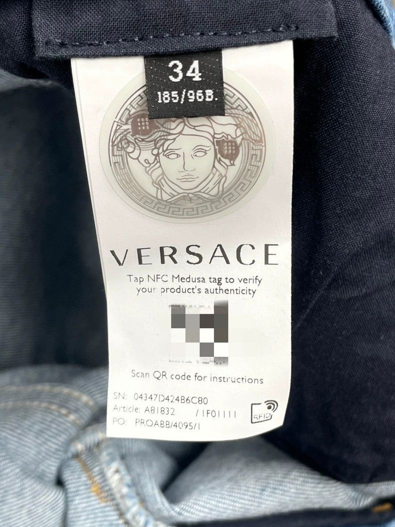 Versace Versace Men's stretch jeans Size US 44 / EU 60 - 6 Thumbnail