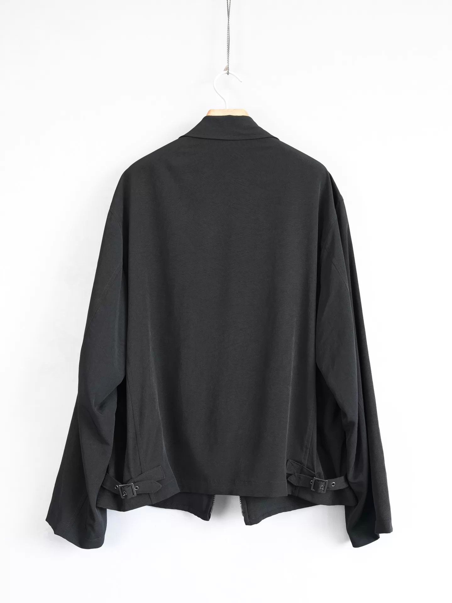 Yohji Yamamoto Yohji Yamamoto 24SS Zip Triacetate Jacket Size US L / EU 52-54 / 3 - 3 Thumbnail