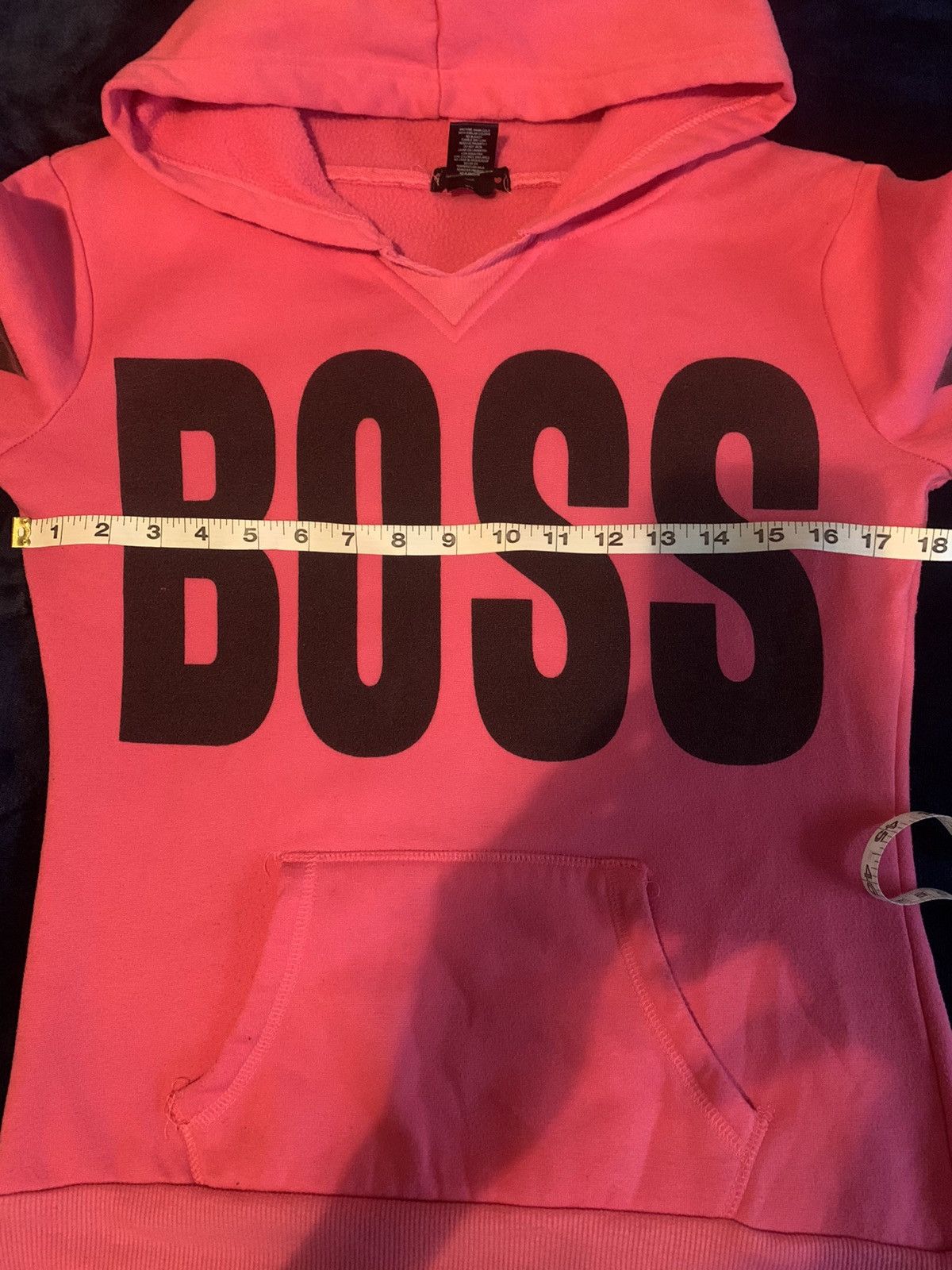 Designer × Vintage Love Hoodie Y2K Streetwear Fashion Opium Cute Boss 00s Girl Size S / US 4 / IT 40 - 4 Thumbnail