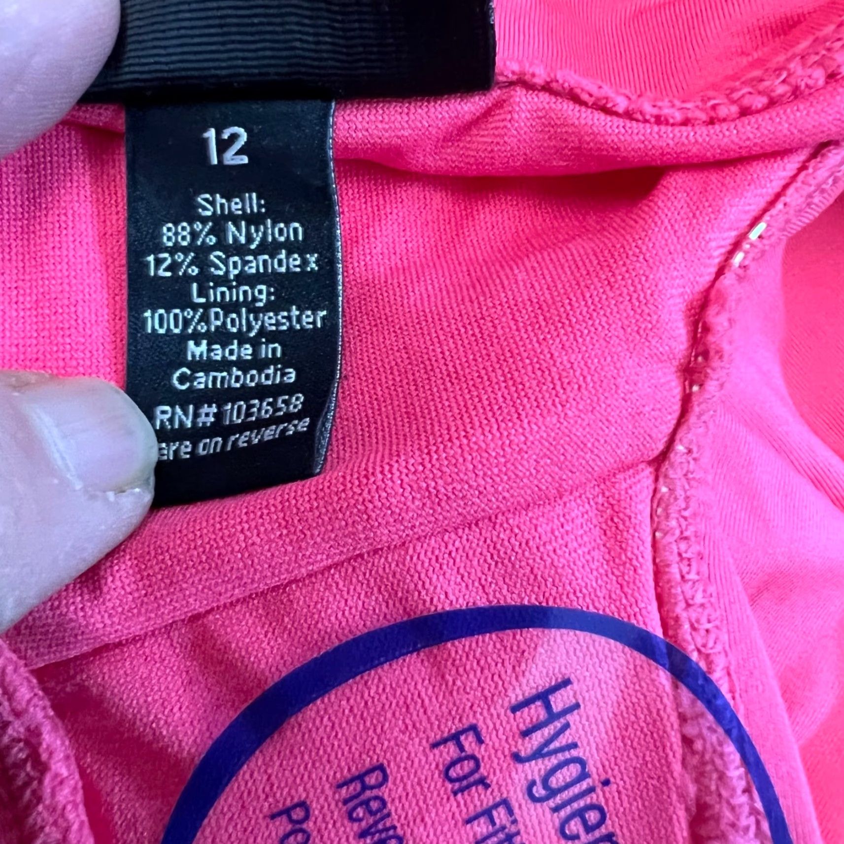 Apt. 9 Apt. 9 Women's Coral Swimwear Hipster Bikini Bottom Size 12 - Comfortable Fit, Solid, Beach Size 34" / US 12 / IT 48 - 5 Thumbnail