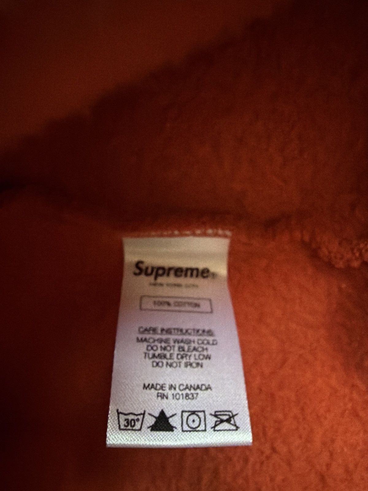 Supreme Supreme Small Box Crewneck (FW20) Burnt Orange Size US XL / EU 56 / 4 - 4 Thumbnail