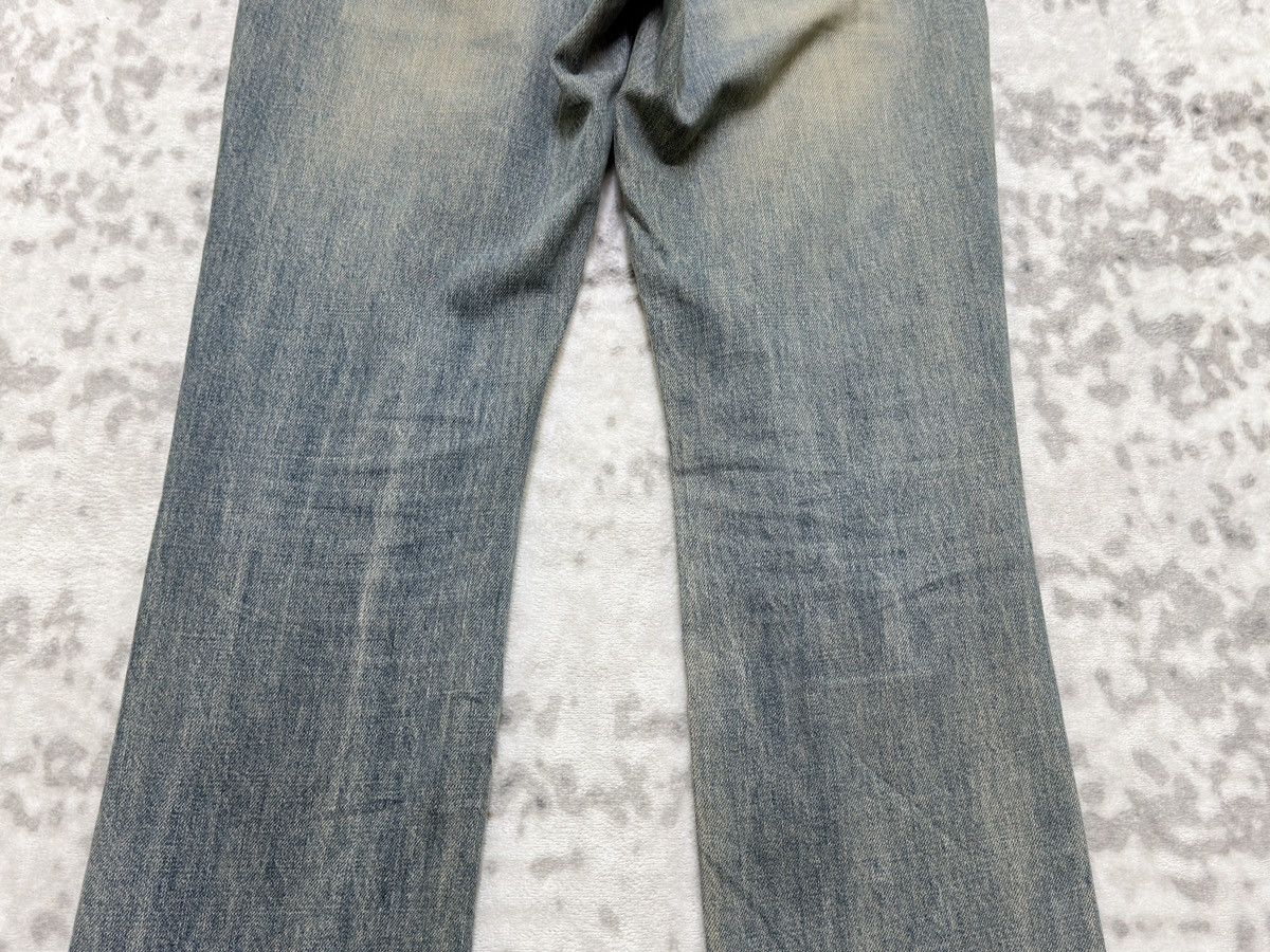 Schlussel Vintage Schlussel Y2K Grunge Distressed Denim Mud Wash Size US 30 / EU 46 - 14 Thumbnail