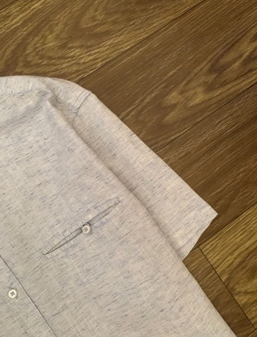 Denim & Flower Mens Shirt DENIM & FLOWER Cotton Misty Short Sleeve Size US M / EU 48-50 / 2 - 6 Thumbnail