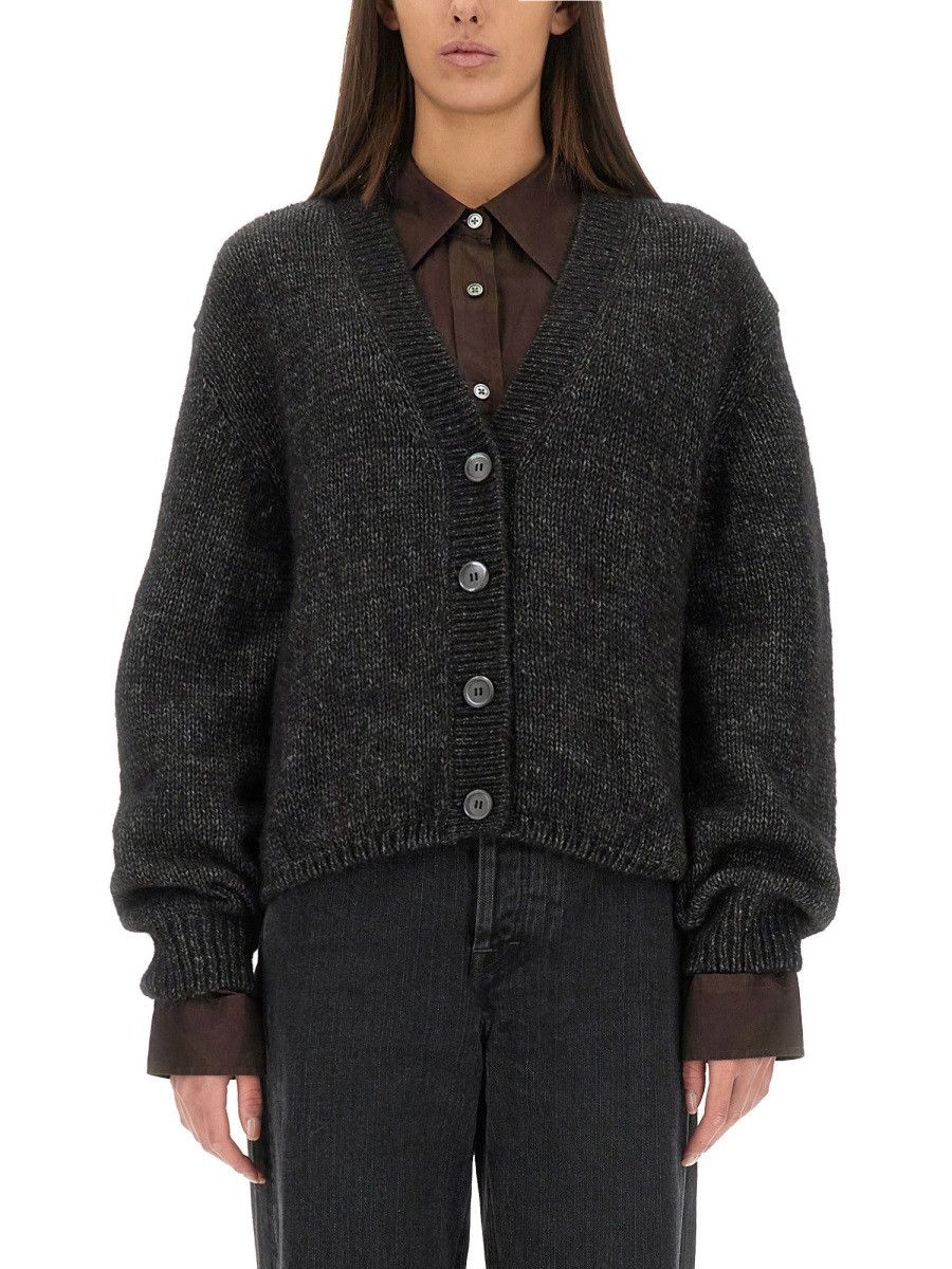 Our Legacy OUR LEGACY CARDIGAN "ACADEMY" - BLACK (EU 36) Size XS / US 0-2 / IT 36-38 - 1 Thumbnail