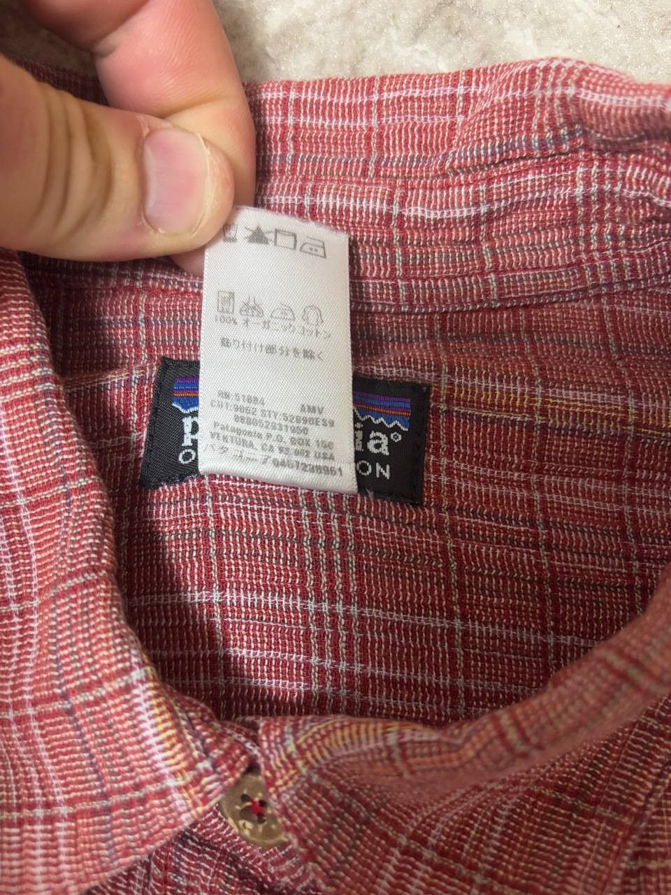 Patagonia Patagonia Women's Short Sleeve Organic Blend Shirt, 10, Red Size L / US 10 / IT 46 - 13 Thumbnail