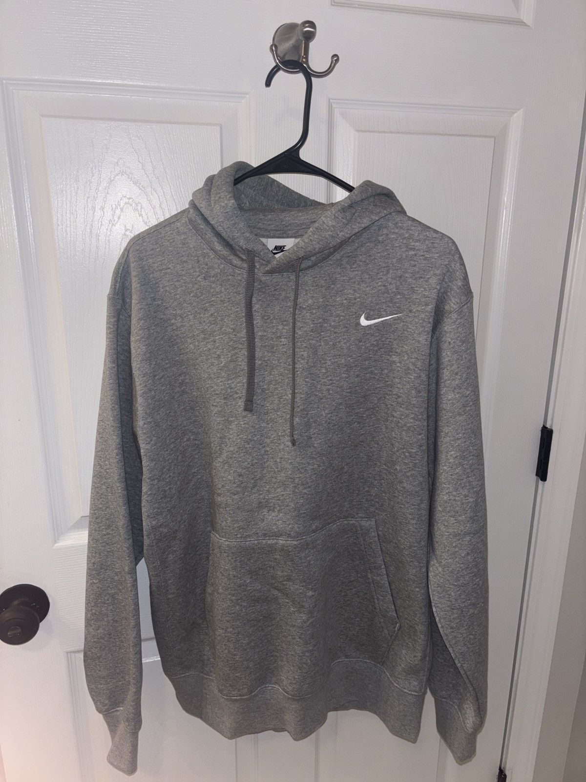 Nike Gray Nike Hoodie Mens Size M Size US M / EU 48-50 / 2 - 1 Thumbnail