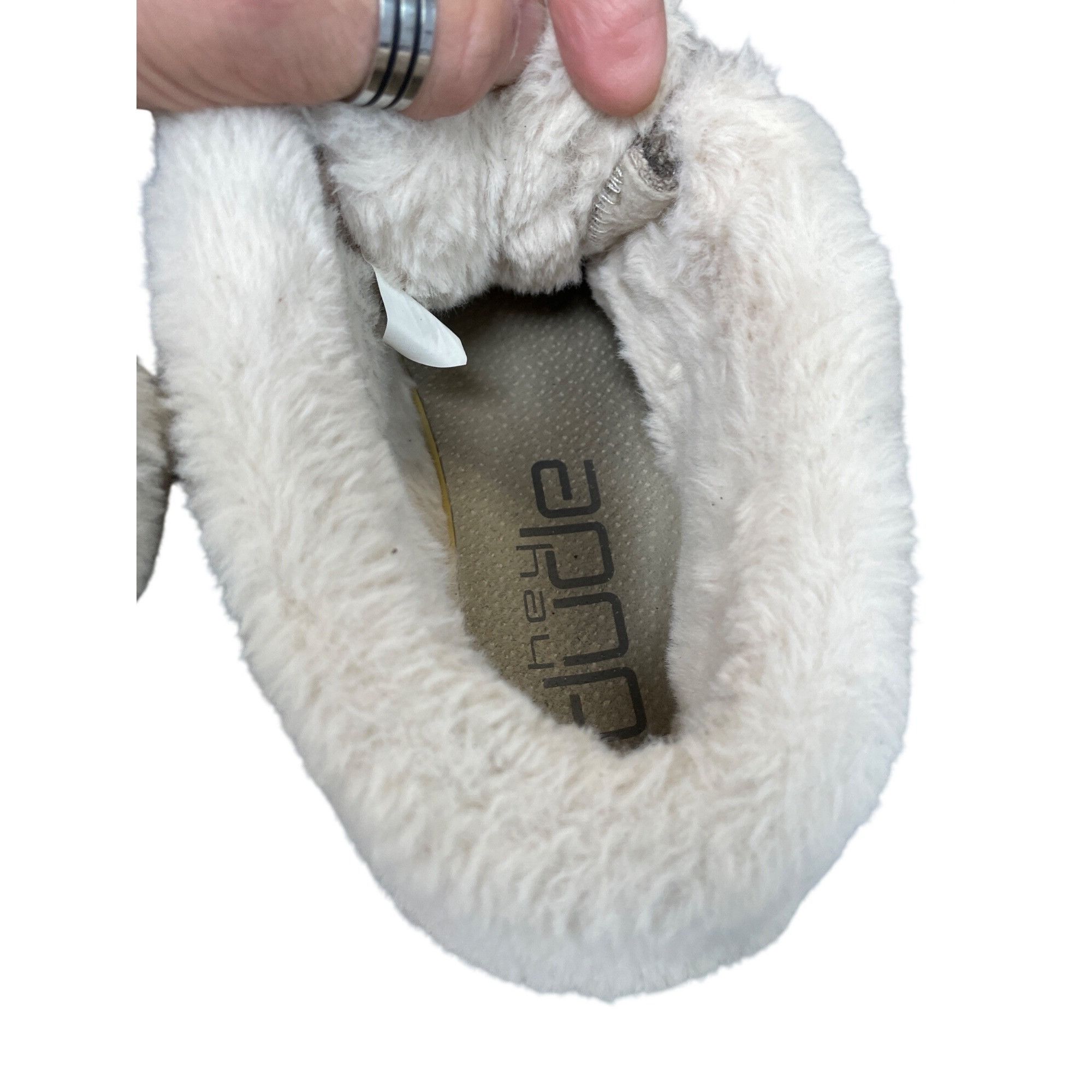 Other Hey Dude Britt womans gray beige faux fur lined bootie sz 8/ Size US 8 / IT 38 - 8 Thumbnail
