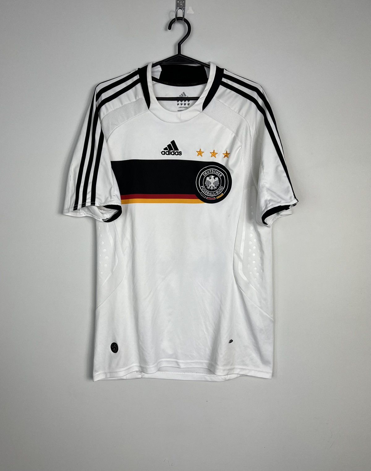 Adidas Soccer Jersey Germany 2008 Vintage Size US M / EU 48-50 / 2 - 1 Thumbnail