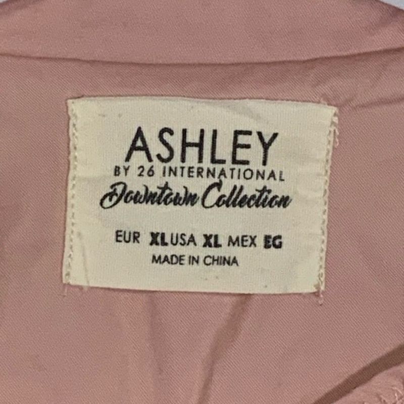 Unknown London Ashley Floral Embroidered Pink Jacket Lightweight Women’s XL Size XL / US 12-14 / IT 48-50 - 5 Thumbnail