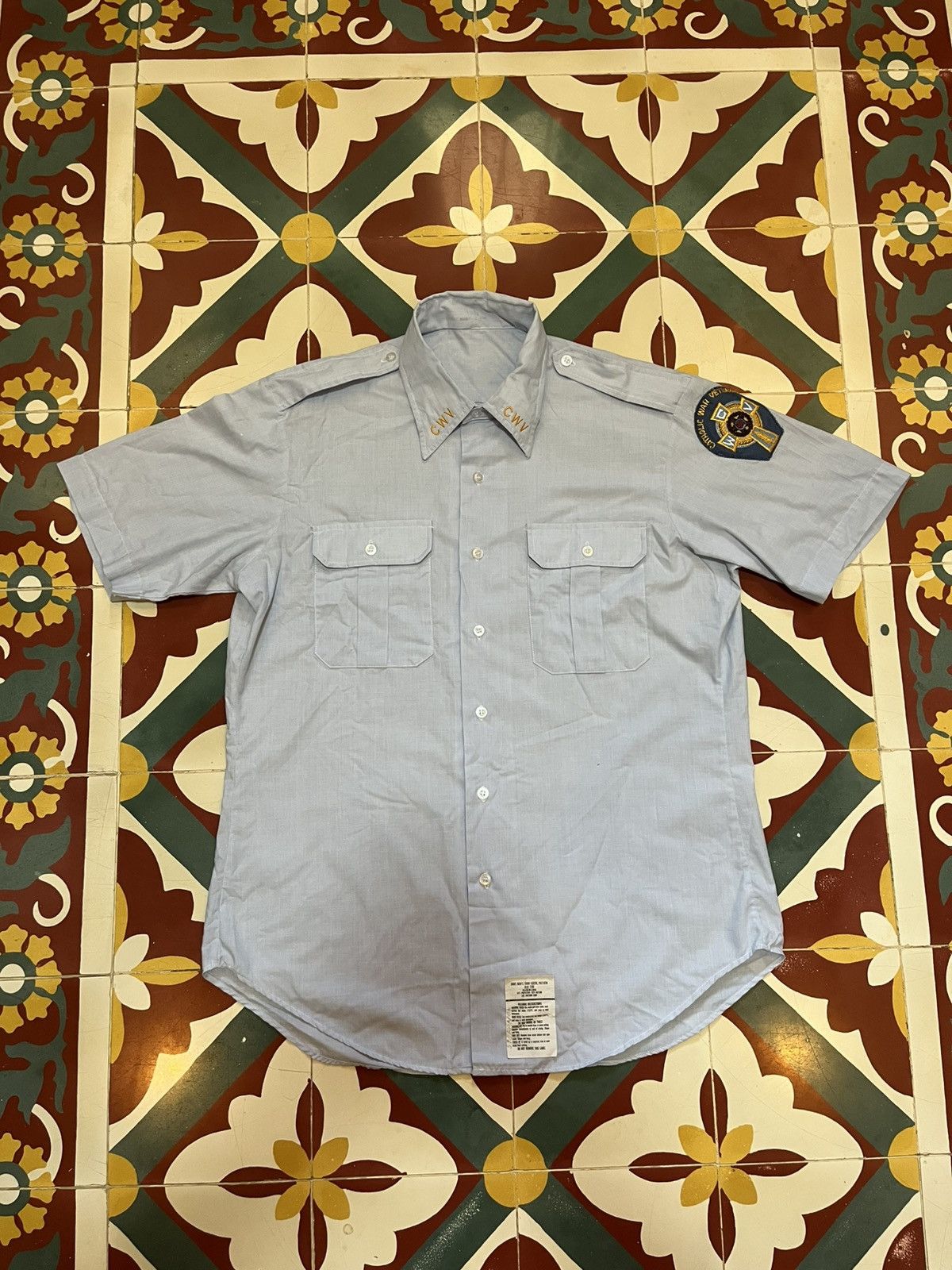 Other USAF Desert Storm Era Service Shirt – Blue Shade Size US L / EU 52-54 / 3 - 1 Thumbnail