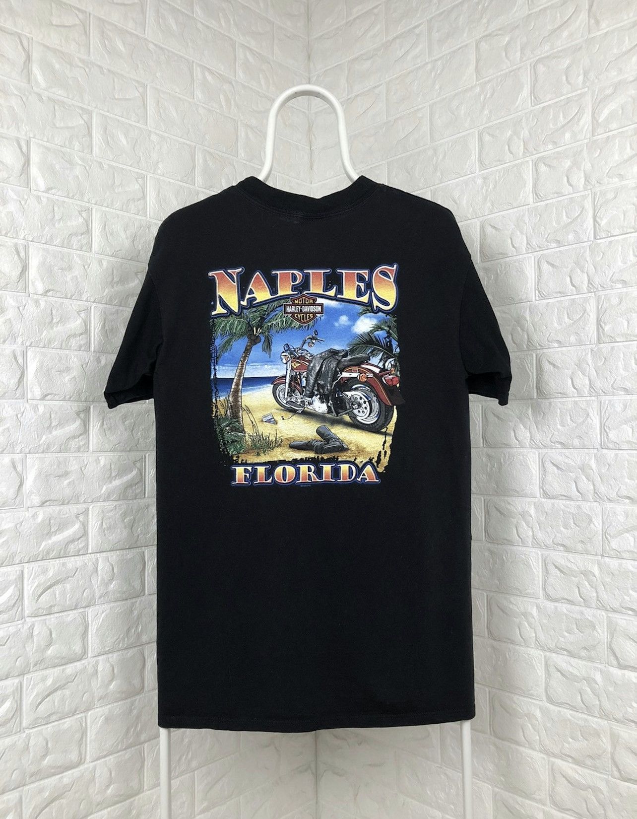 Harley Davidson × Vintage Vintage 1999 Harley Davidson Tee Size US M / EU 48-50 / 2 - 2 Thumbnail