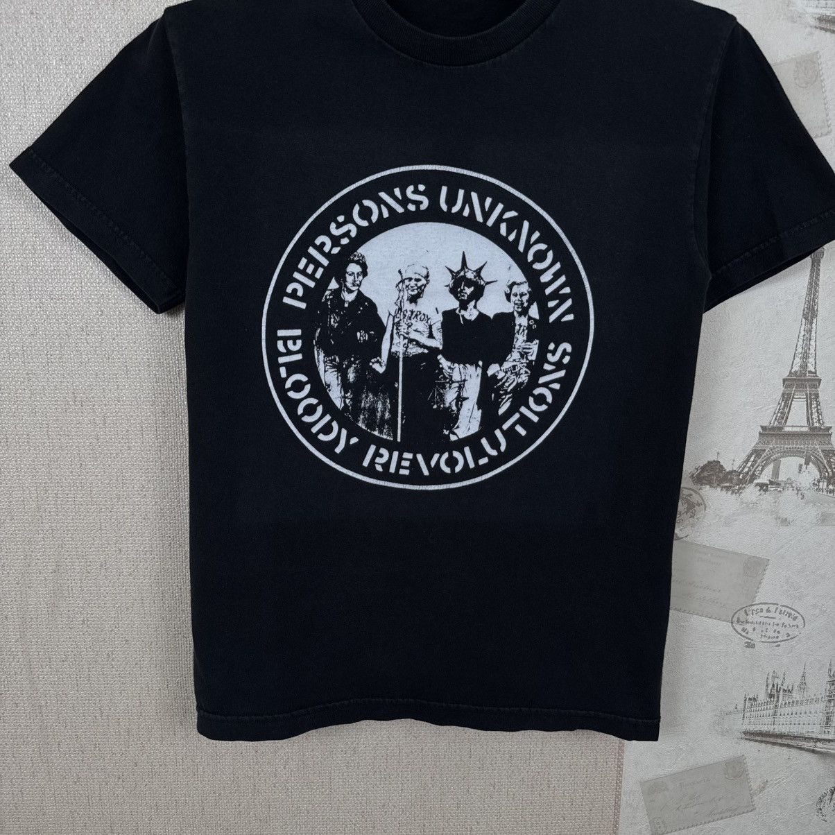 Other Vintage Crass Persons Unknown Bloody Revolution T shirt S Size US S / EU 44-46 / 1 - 6 Thumbnail