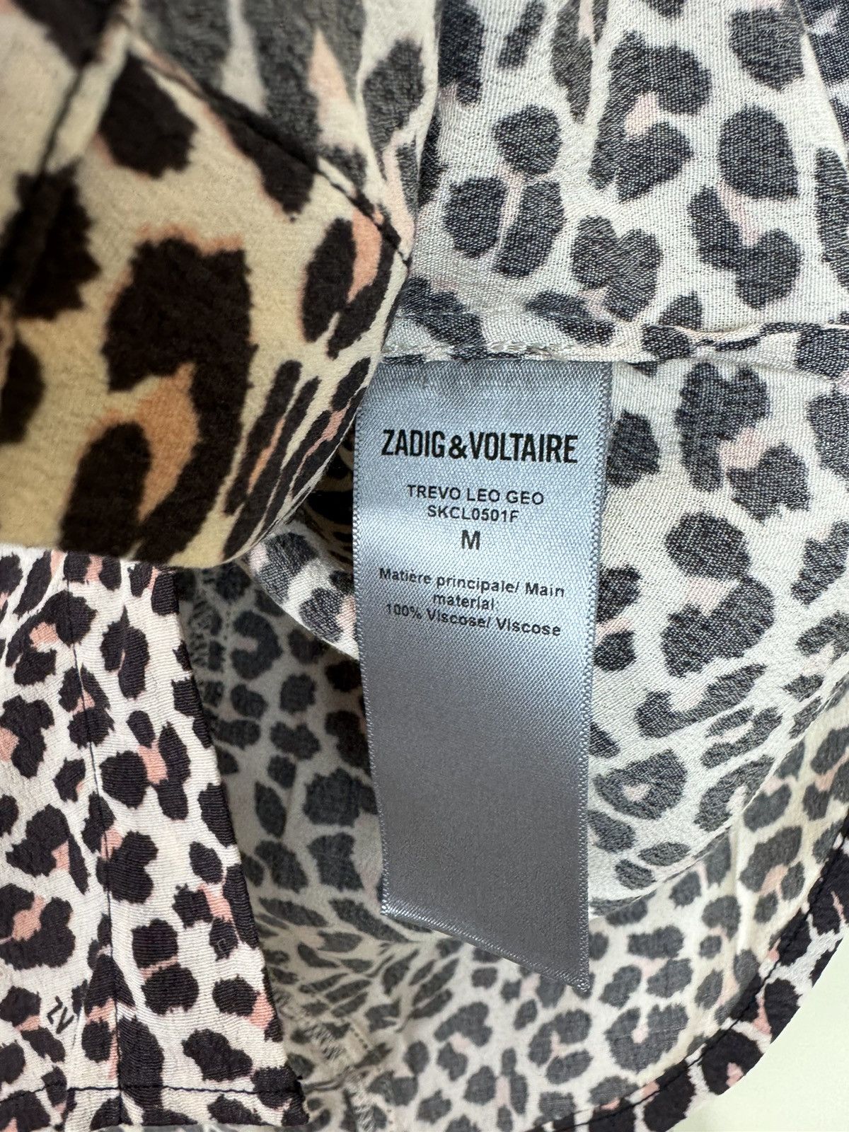 Western Rise × Zadig & Voltaire Zadig Voltaire rock western cowboy style shirt button blouse Size M / US 6-8 / IT 42-44 - 9 Thumbnail