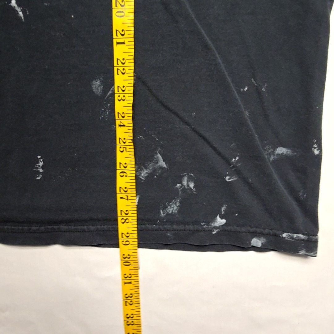 Jerzees Vintage American Red Cross Motor Black Paint Splatter XL Tee Size US XL / EU 56 / 4 - 15 Thumbnail