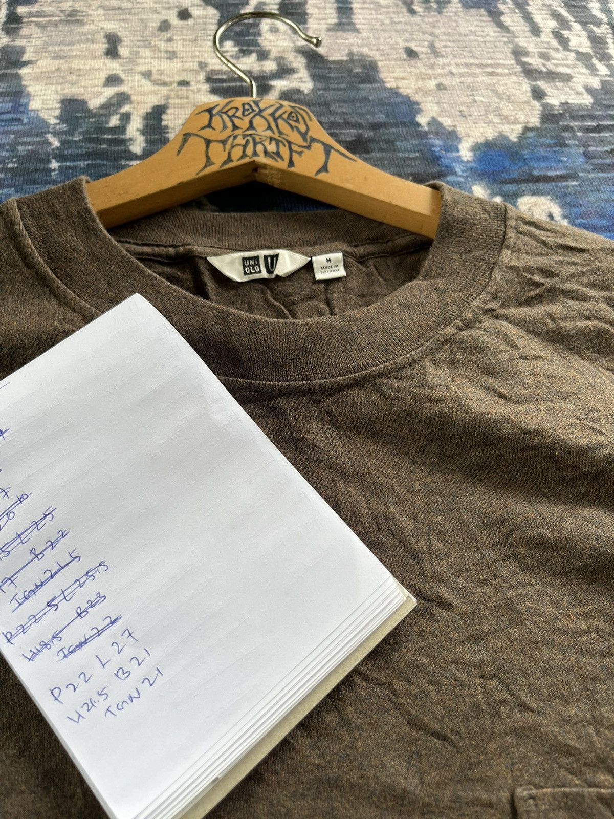 Christophe Lemaire × Japanese Brand × Uniqlo 🔥Uniqlo U Brown Mathelic Colour Long Sleeve Size US M / EU 48-50 / 2 - 6 Thumbnail