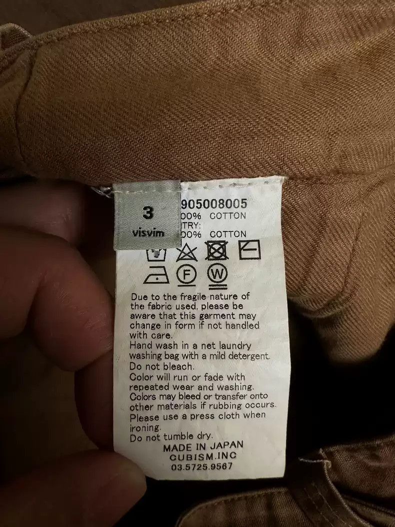 Visvim visvim 17ss ict hakama-2506 Size US 34 / EU 50 - 7 Thumbnail