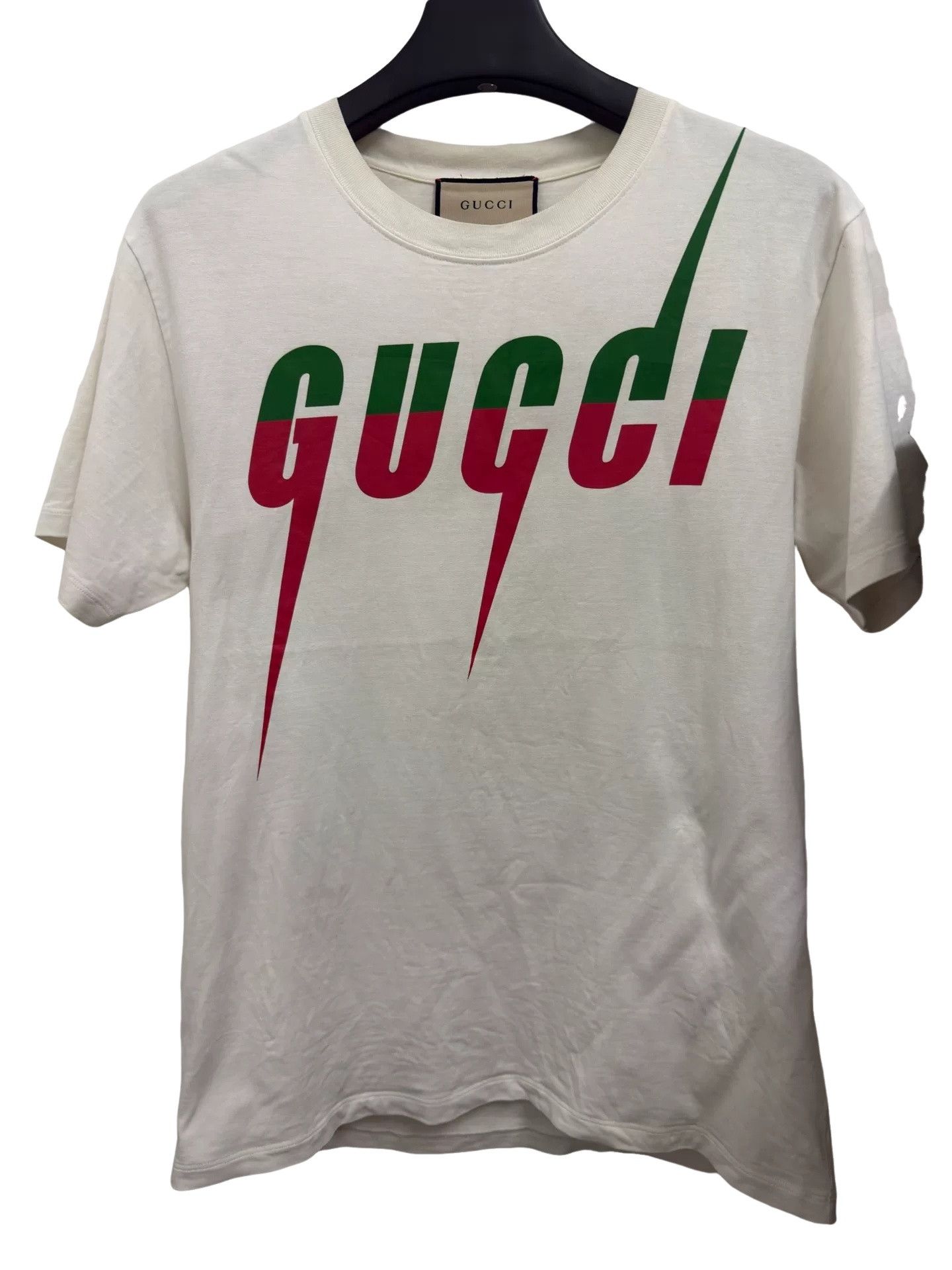 Gucci Gucci Blade Logo T-Shirt XS Size US XS / EU 42 / 0 - 1 Thumbnail