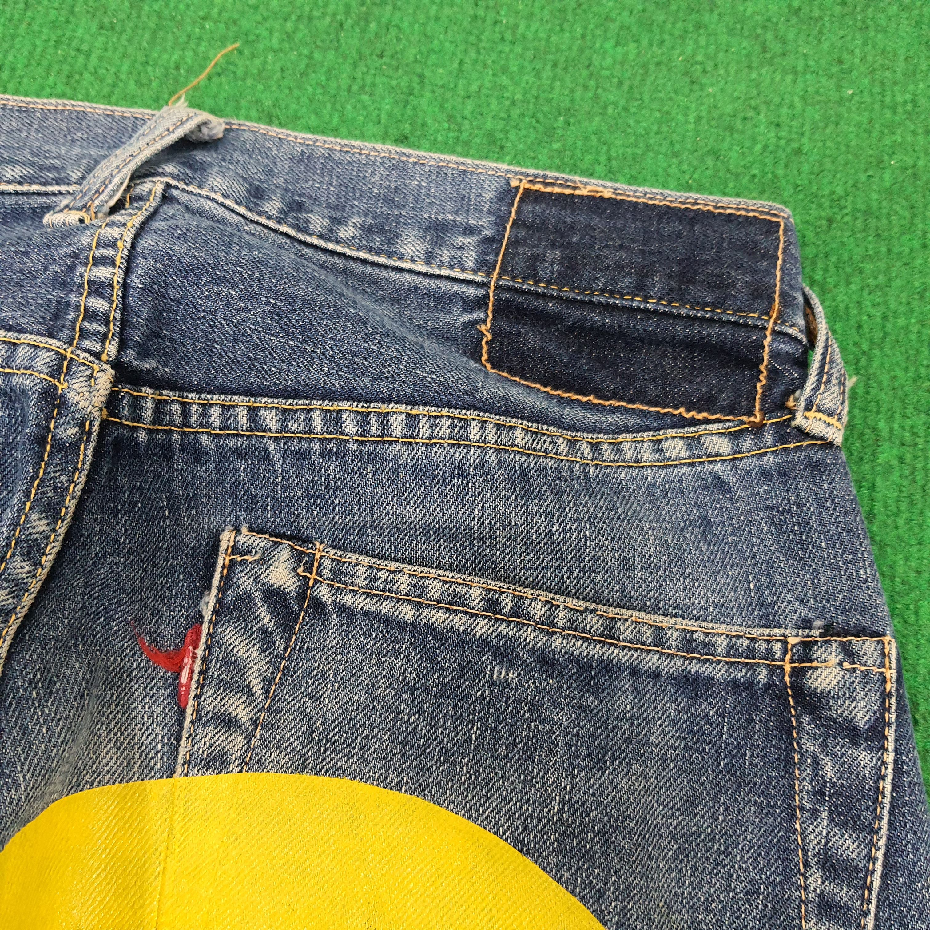 Japanese Brand Vintage Evisu Selvedge Japan Brand Custom Daicock Jeans Size US 26 / EU 42 - 3 Thumbnail