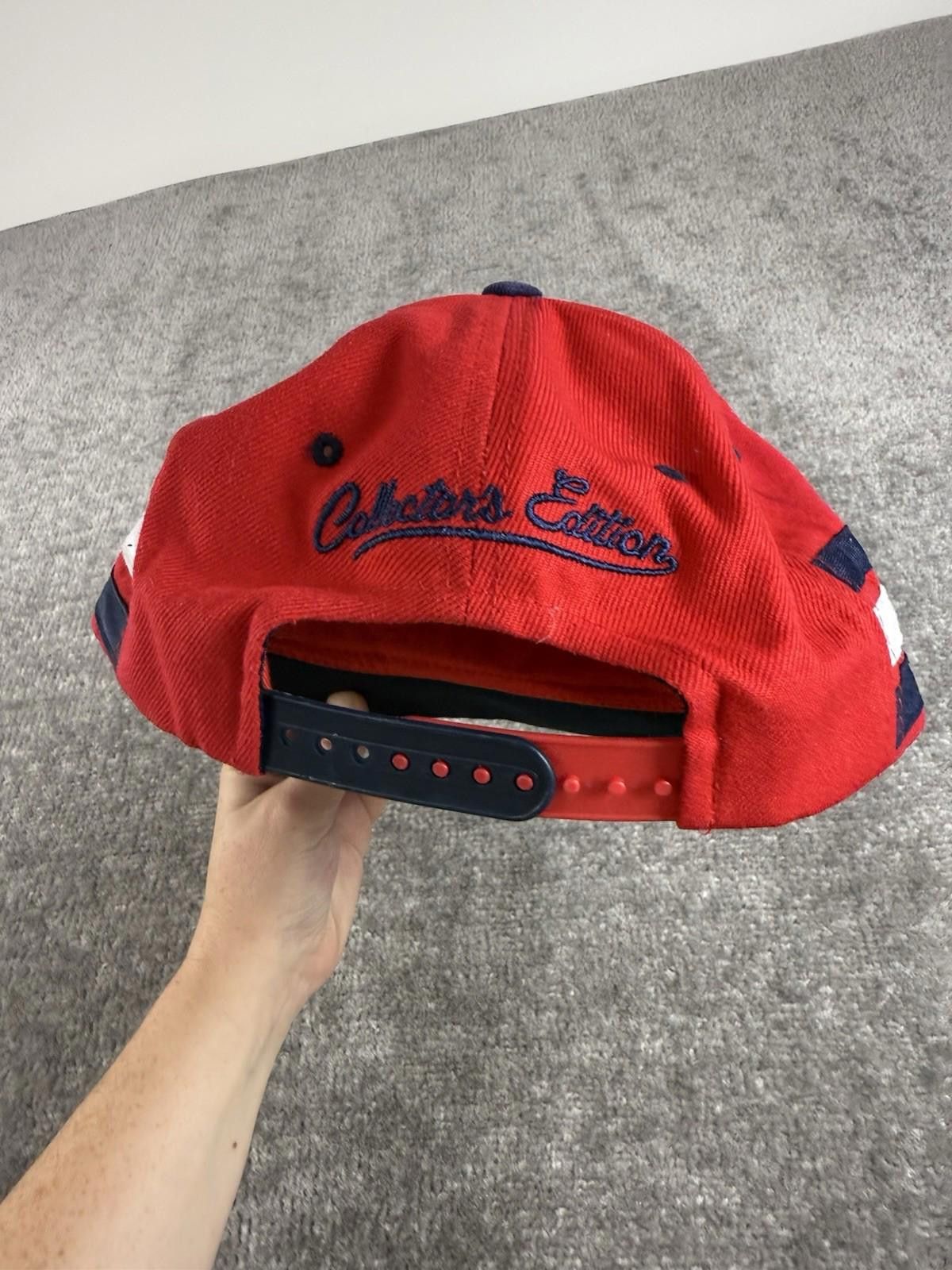 Other 70 Seven ATLANTA Snapback Hat RED WHITE & BLUE 3 Stripes Size ONE SIZE - 3 Thumbnail