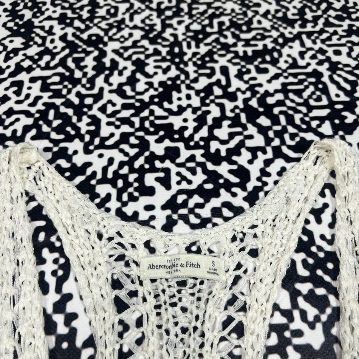 Abercrombie & Fitch Vintage Y2K Abercrombie Fitch Mesh Sexy Japanese Tank Top Size S / US 4 / IT 40 - 12 Thumbnail