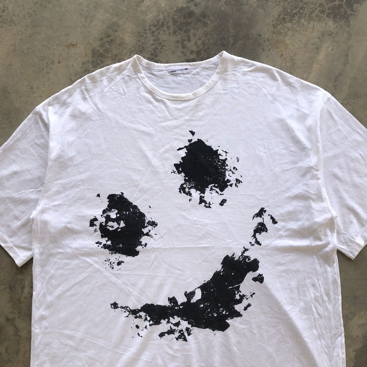 Lad Musician LAD MUSICIAN Smiley Face T-Shirt Size US XL / EU 56 / 4 - 2 Thumbnail