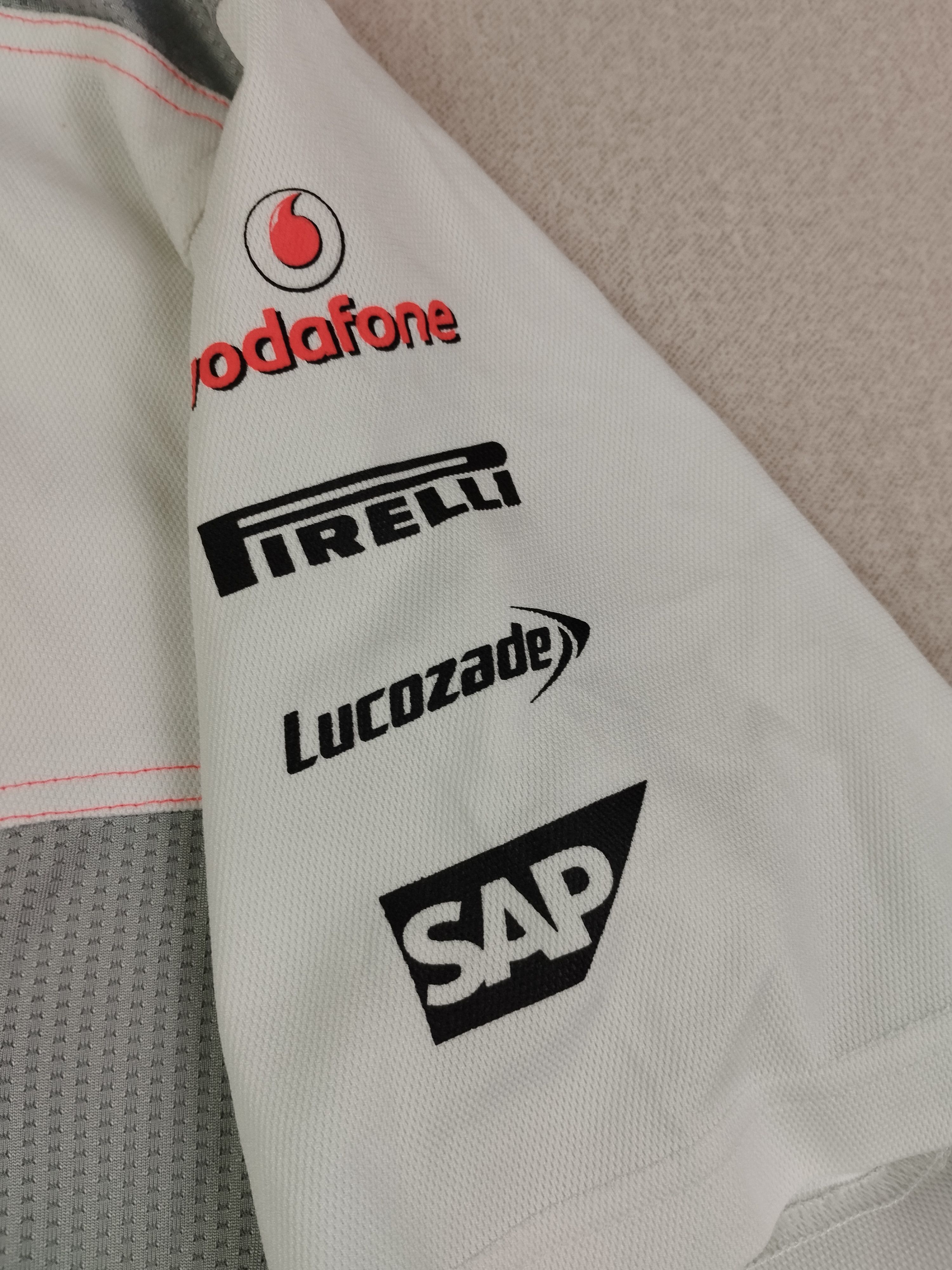 Hugo Boss × Mercedes-Benz Vodafone McLaren Mercedes BOSS F1 Polo Shirt Racing Size US XXL / EU 58 / 5 - 7 Thumbnail