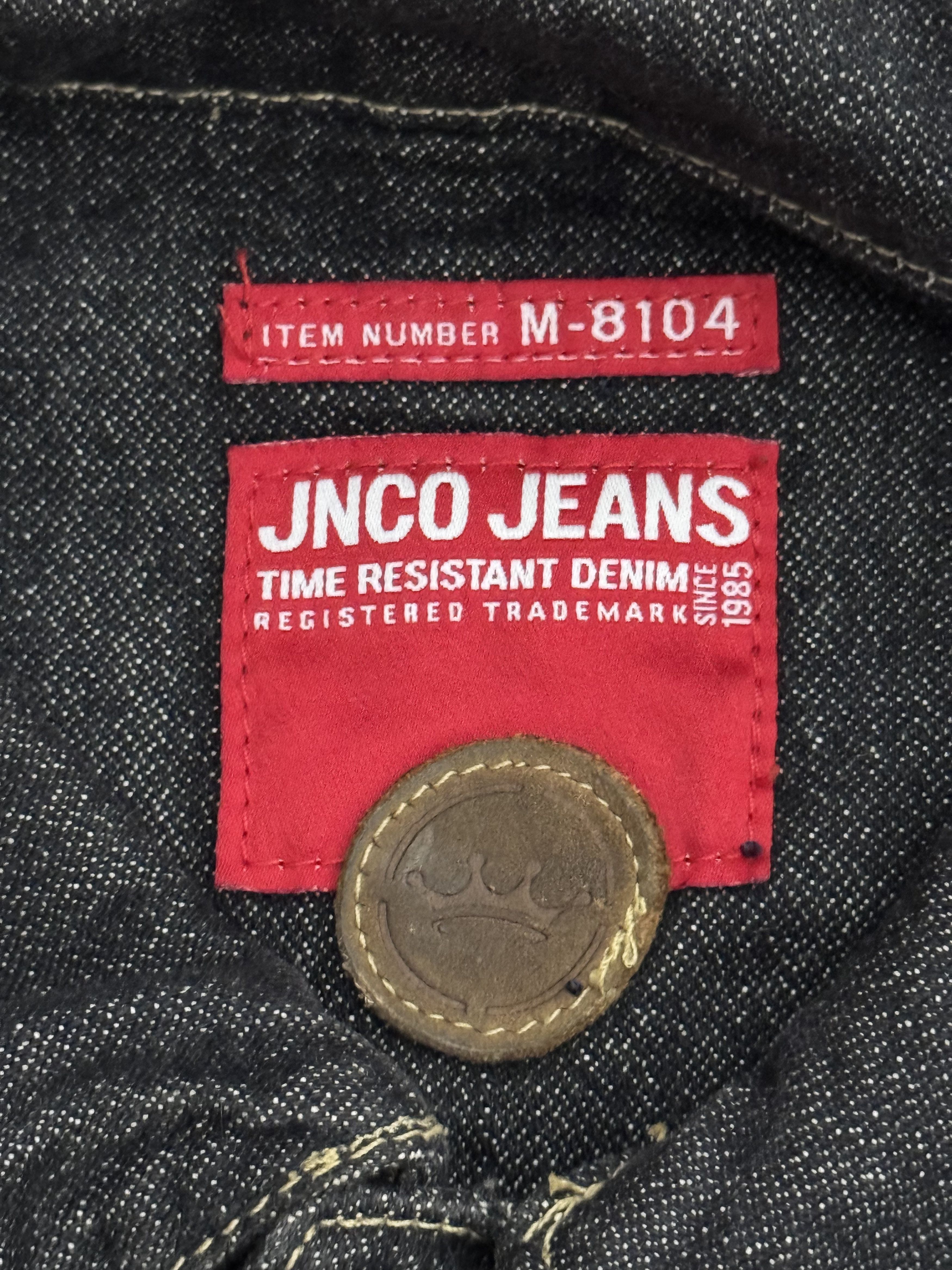 JNCO vintage Y2K JNCO Jeans Denim Jacket Los Angeles Embroidered Size US L / EU 52-54 / 3 - 5 Thumbnail